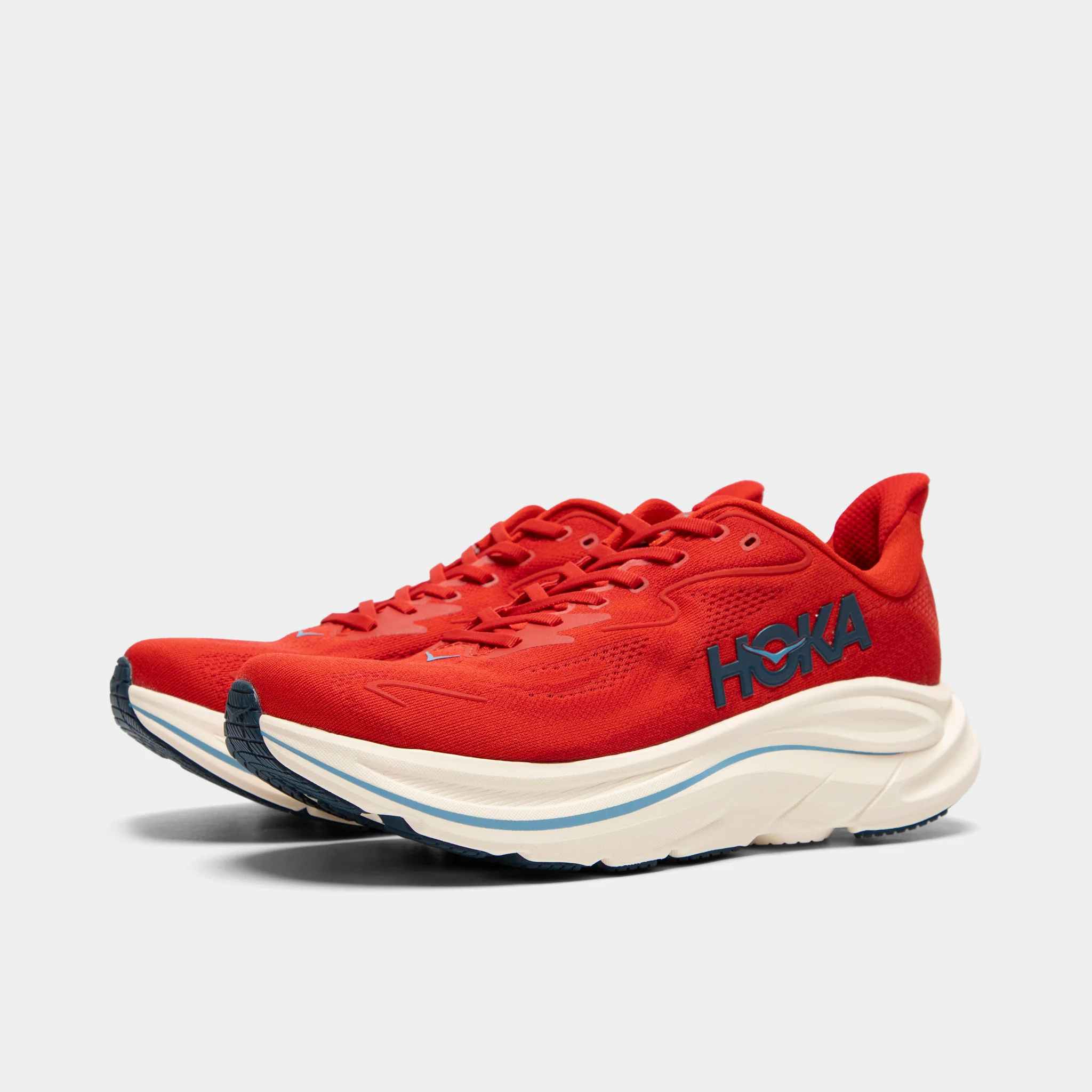 Hoka Clifton 10 Vermillion / Navy - Image 2