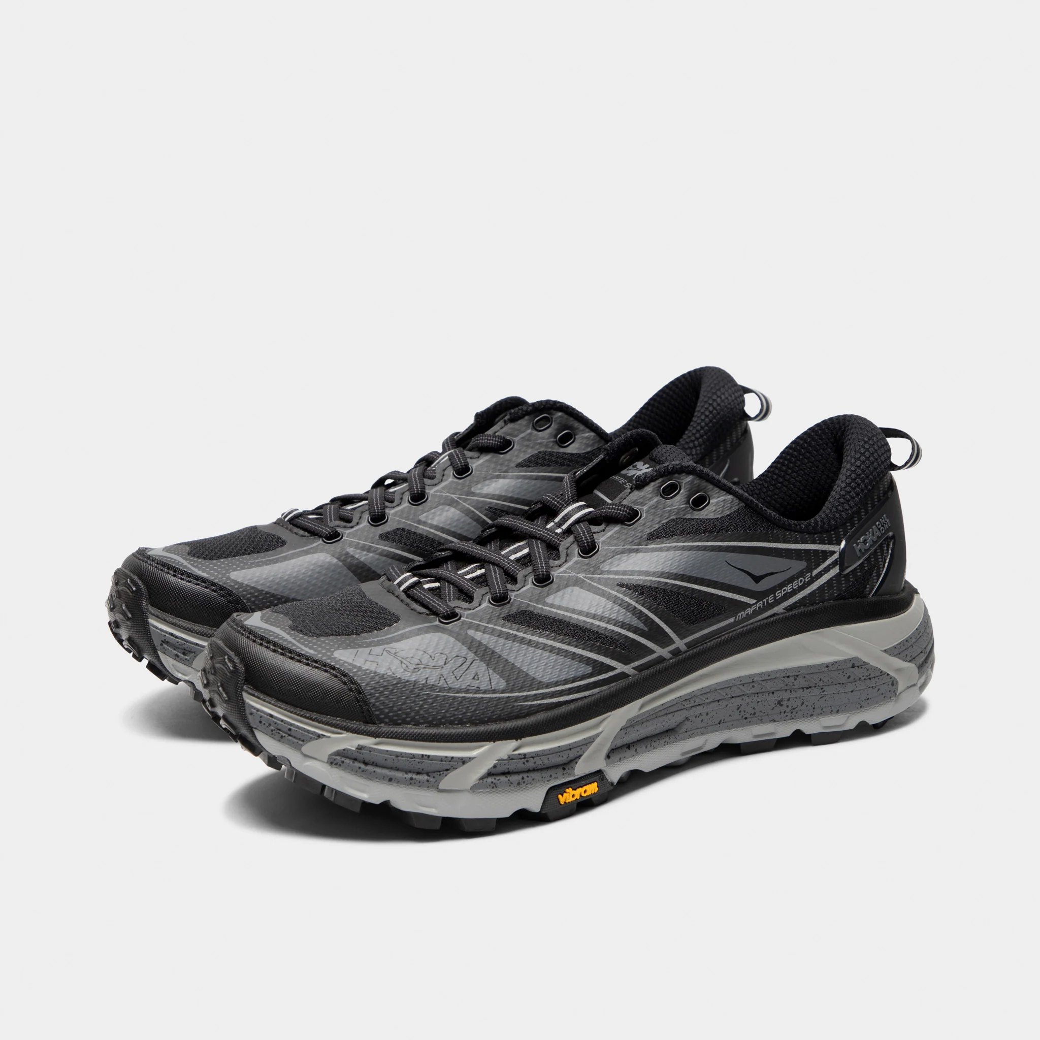 Hoka Mafate Speed 2 Black / Castlerock - Image 2