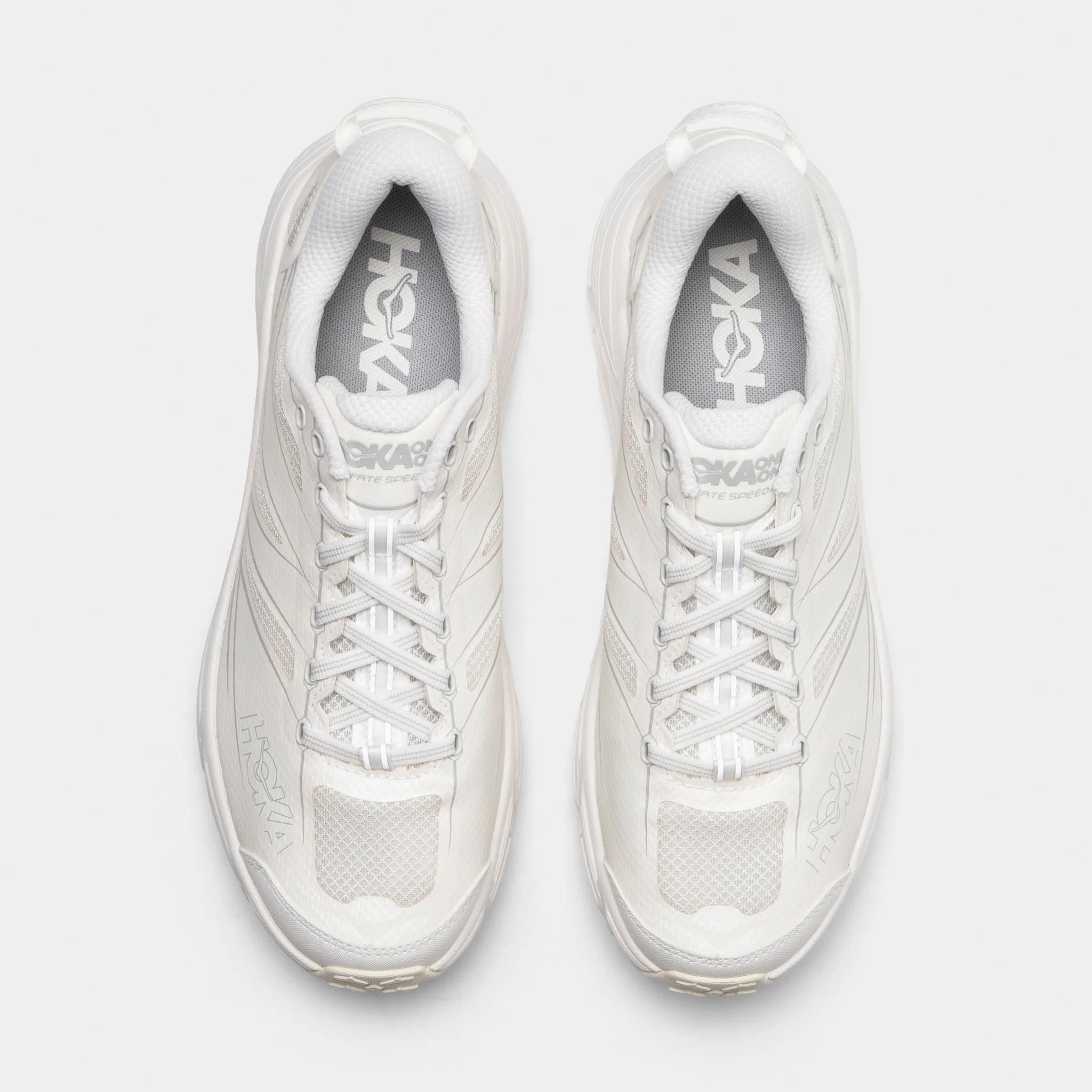 Hoka Mafate Speed 2 White / Lunar Rock - Image 5