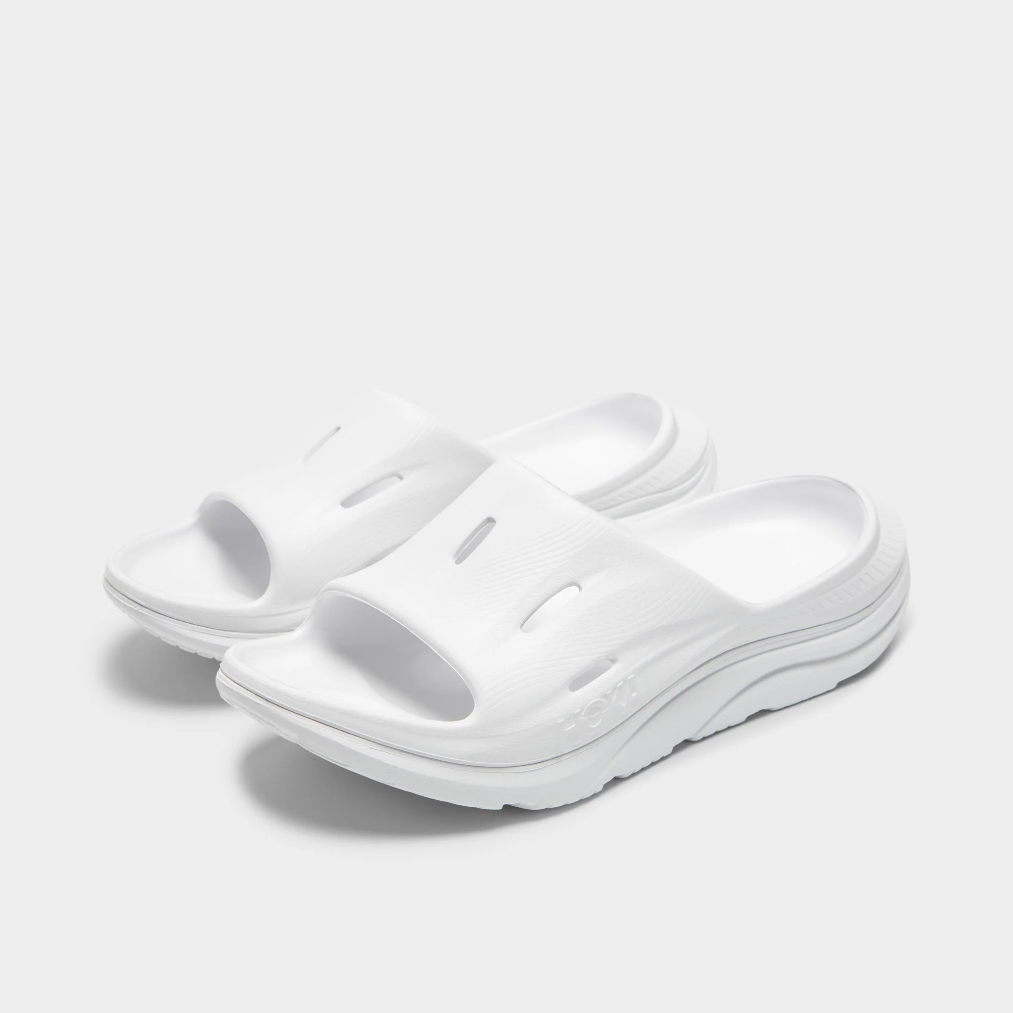 Hoka Ora Recovery Slide 3 White / White - Image 2