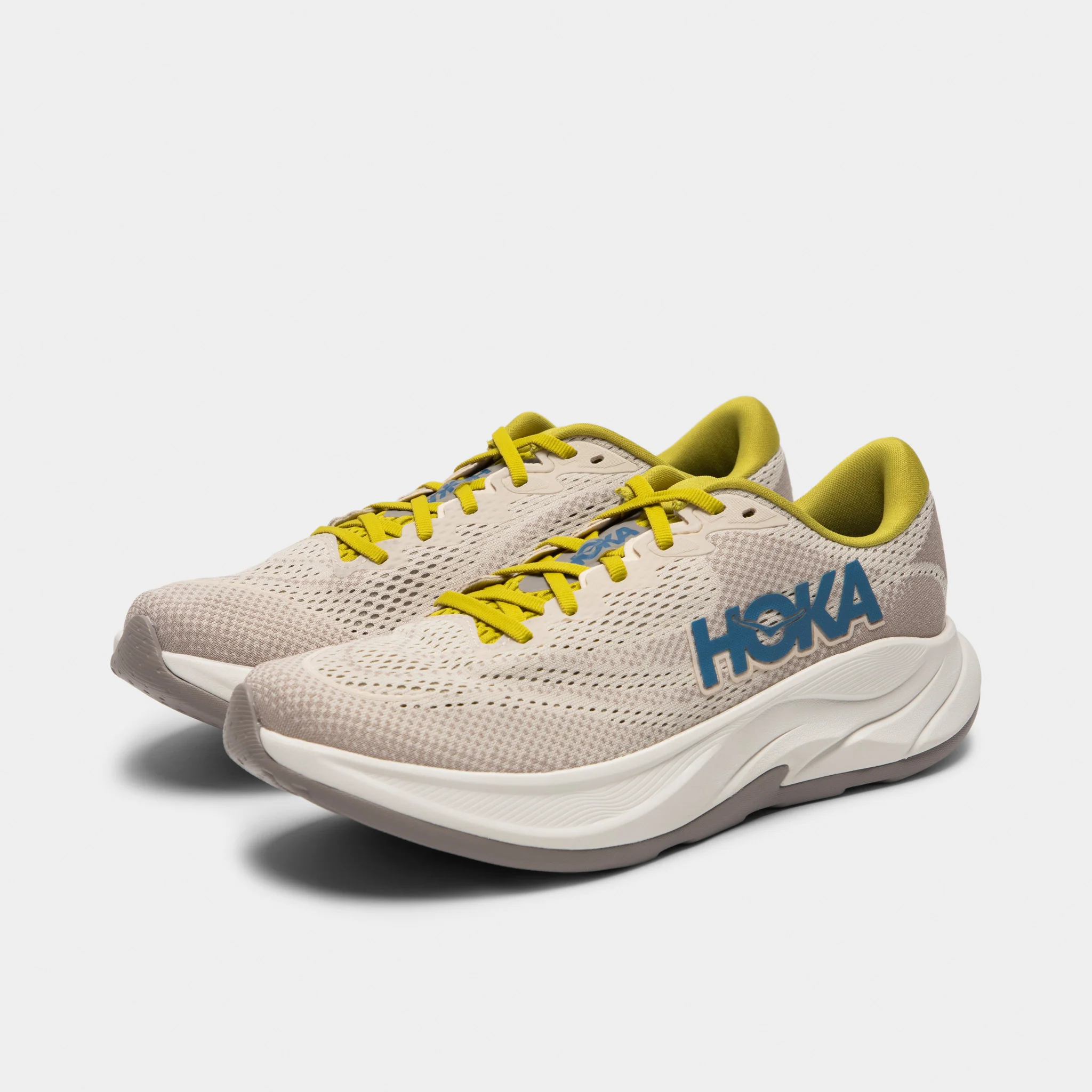 Hoka Rincon 4 Tan / Blue - Image 2