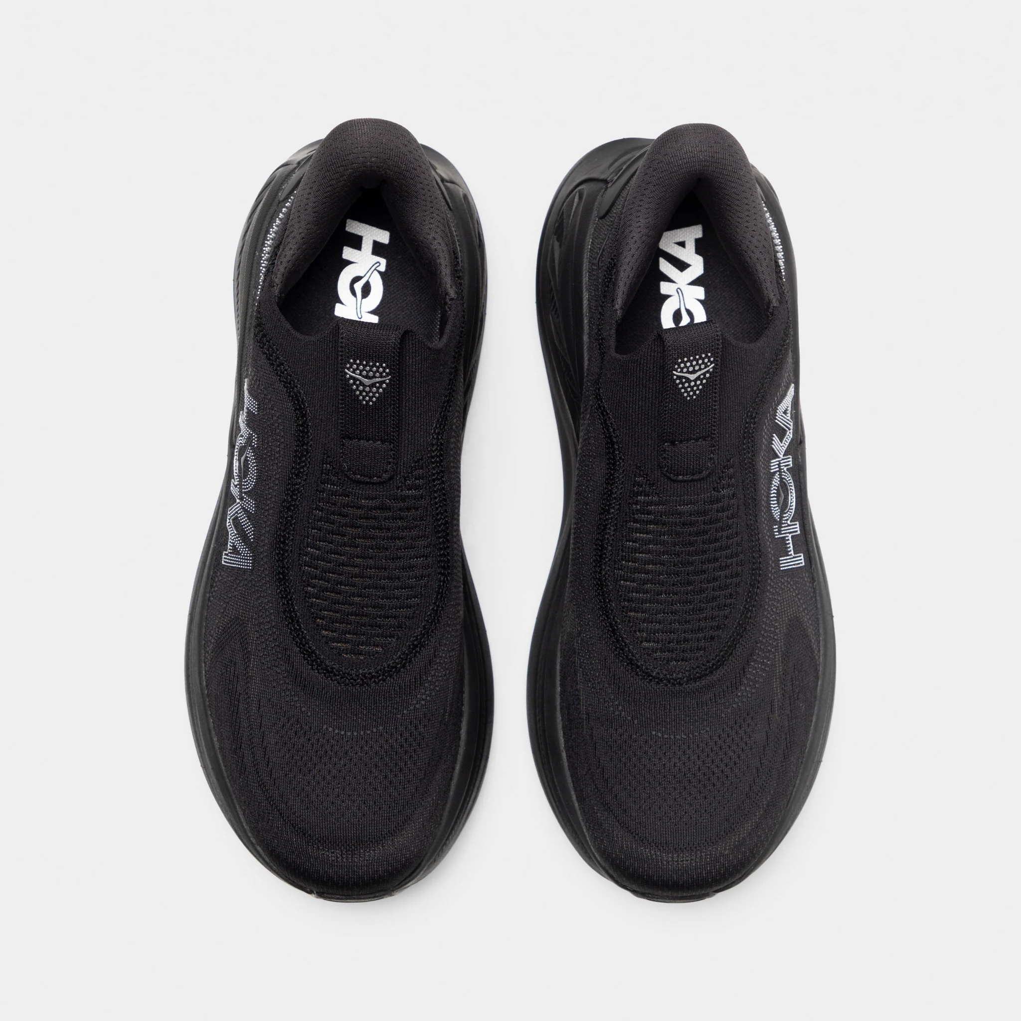 Hoka Skyward Laceless Black / Black - Image 5