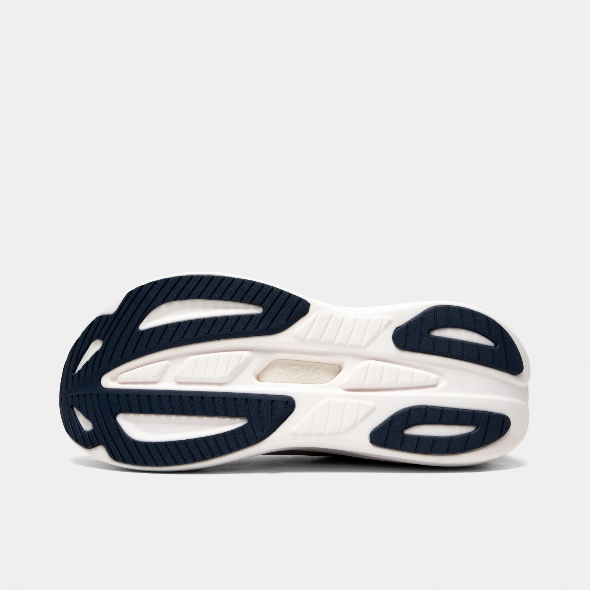 Hoka Skyward Laceless Grey / White - Image 6