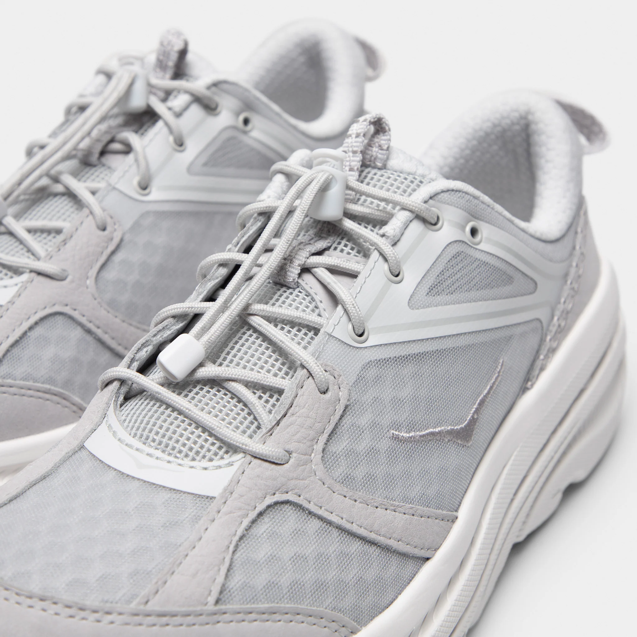 Hoka U Bondi B3LS Cosmic Grey / White - Image 3