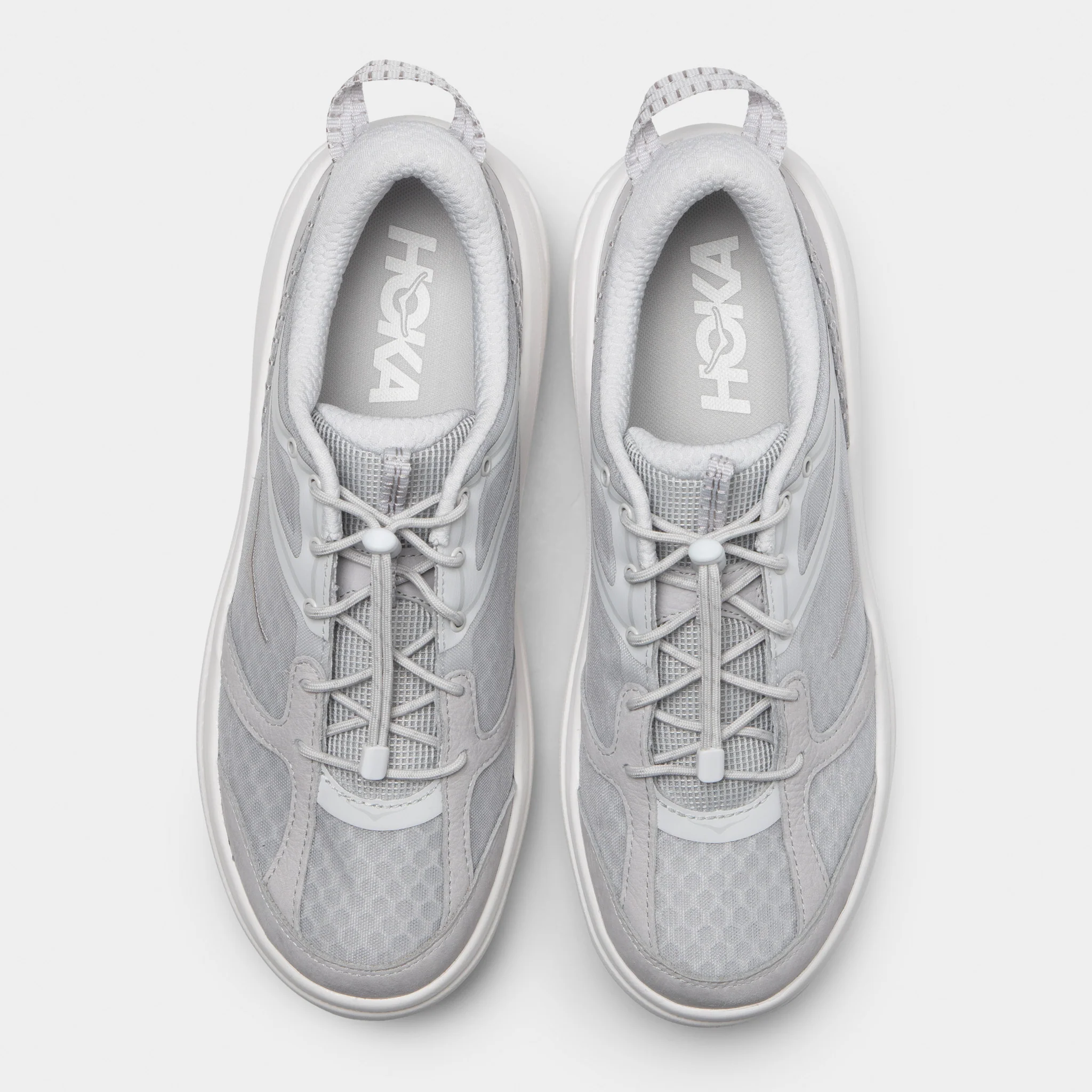 Hoka U Bondi B3LS Cosmic Grey / White - Image 5