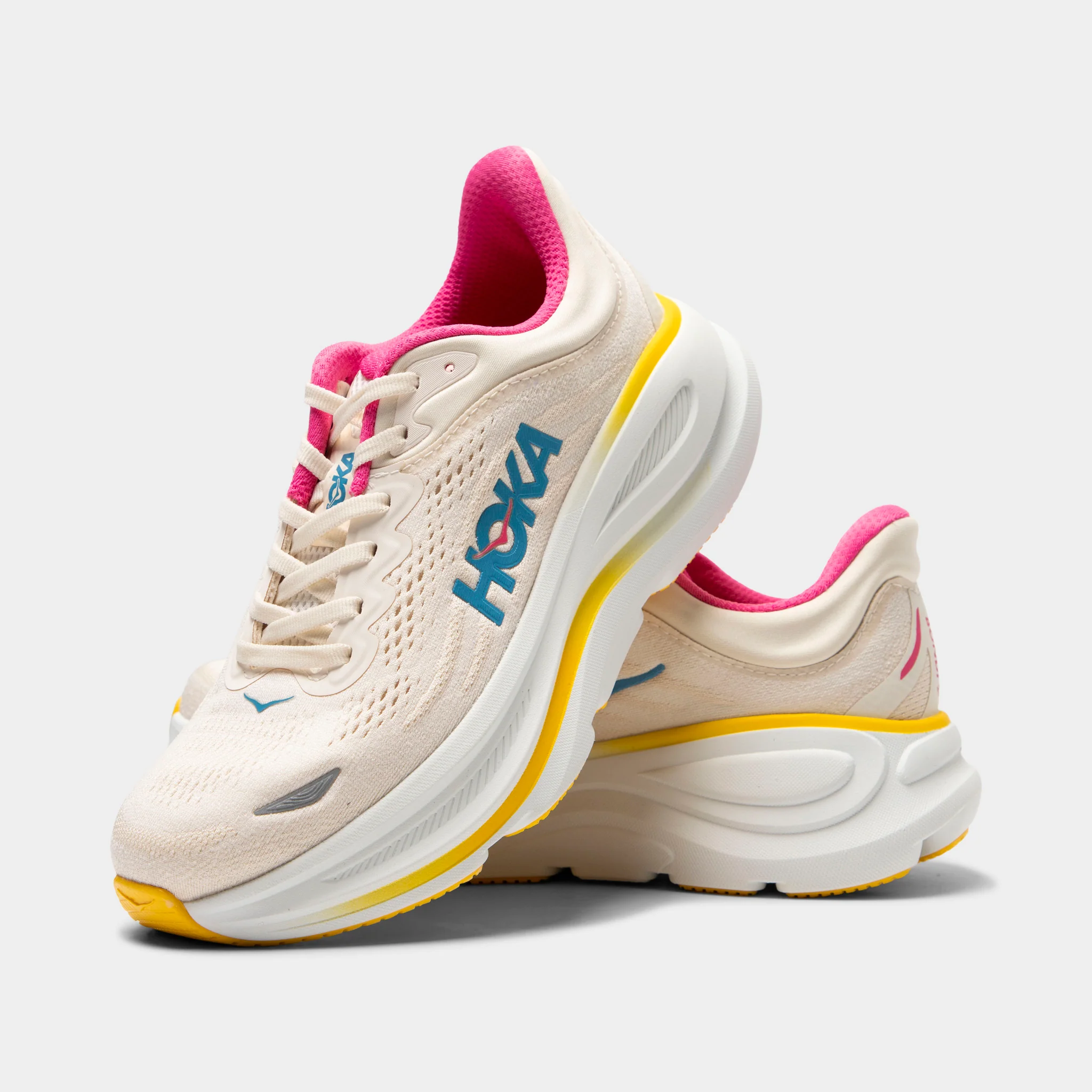 Hoka Women's Bondi 9 Alabaster / Birch - Image 3