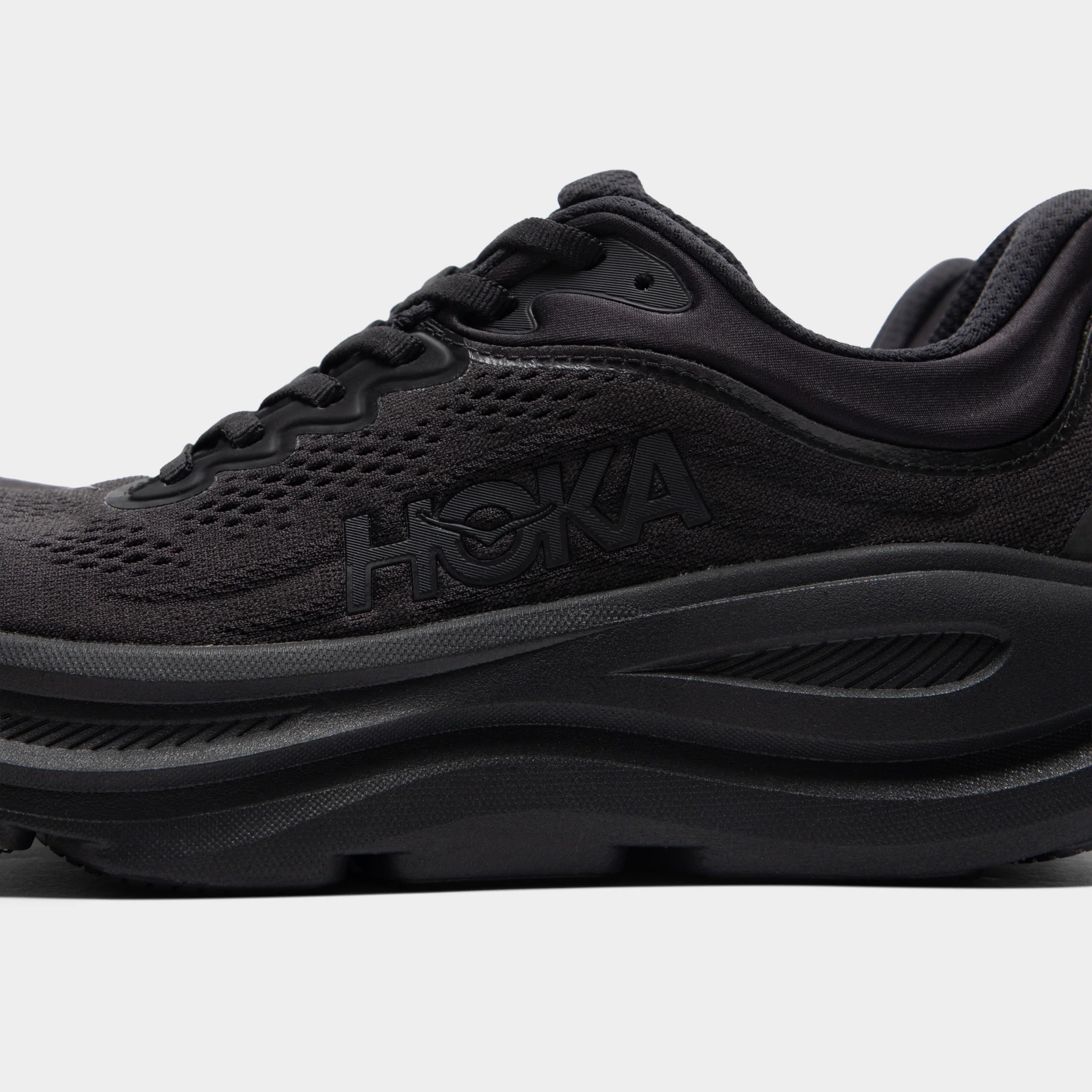 Hoka Women's Bondi 9 Black / Black - Image 3