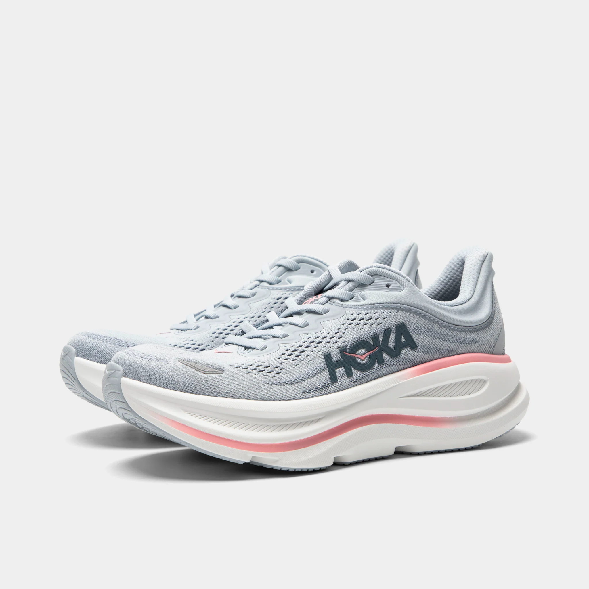Hoka Women's Bondi 9 Mineral Blue /  Washed Blue - Image 2