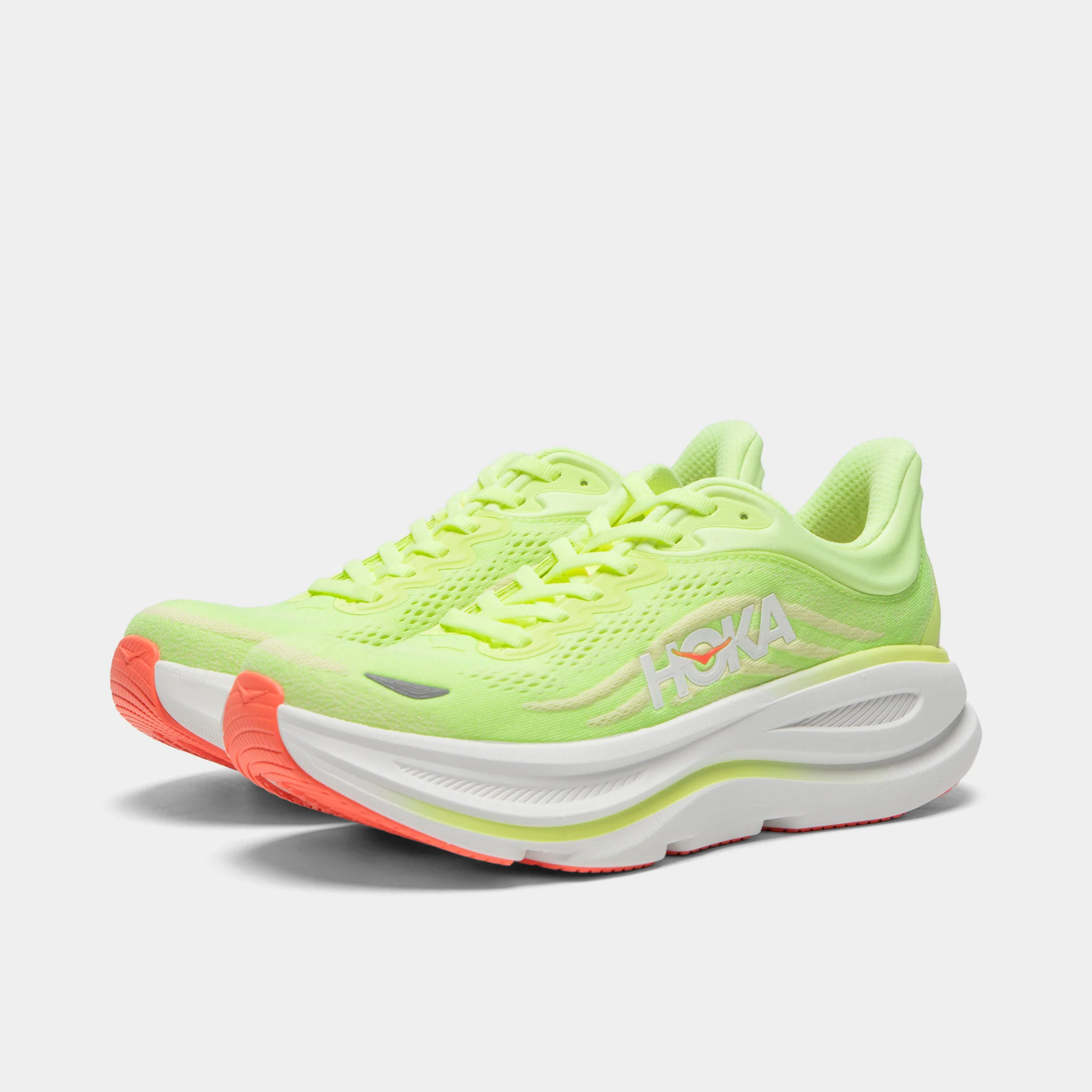 HOKA Women's Bondi 9 Neon Yuzu / Sunlight - Image 2