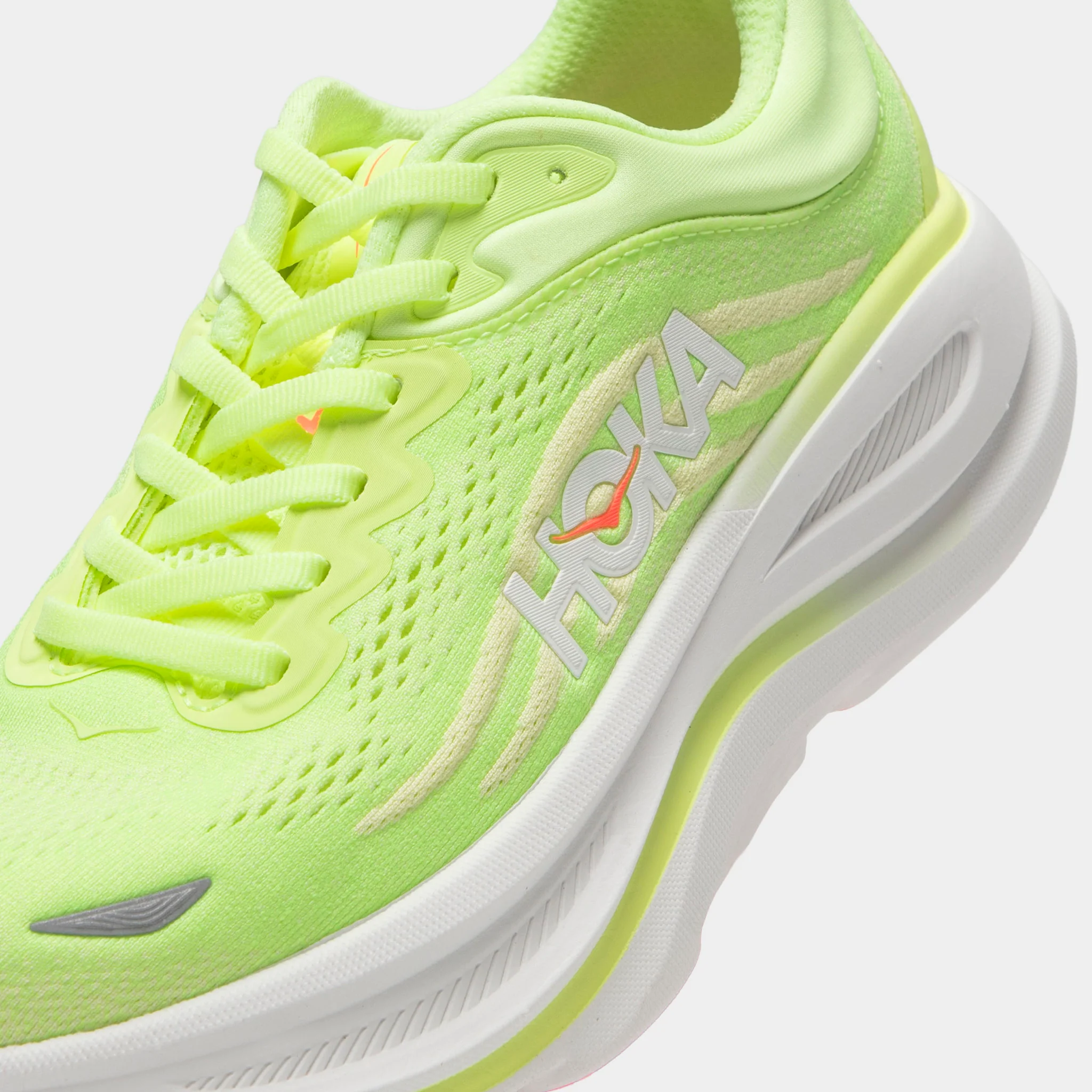 HOKA Women's Bondi 9 Neon Yuzu / Sunlight - Image 3