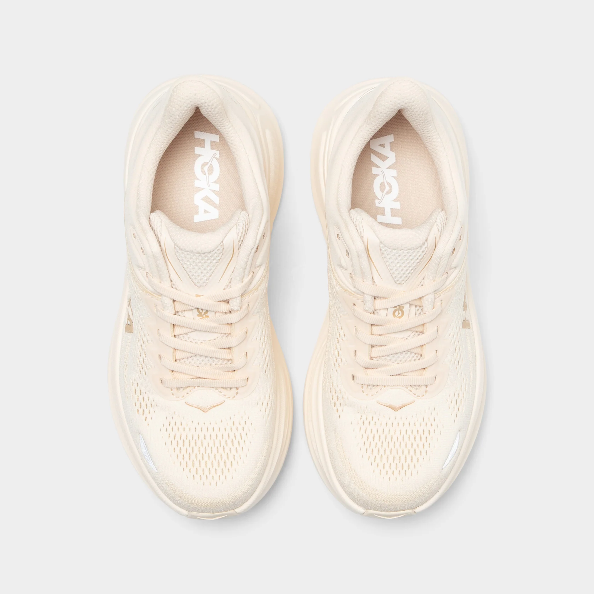 Hoka Women's Bondi 9 Vanilla / Birch - Image 5