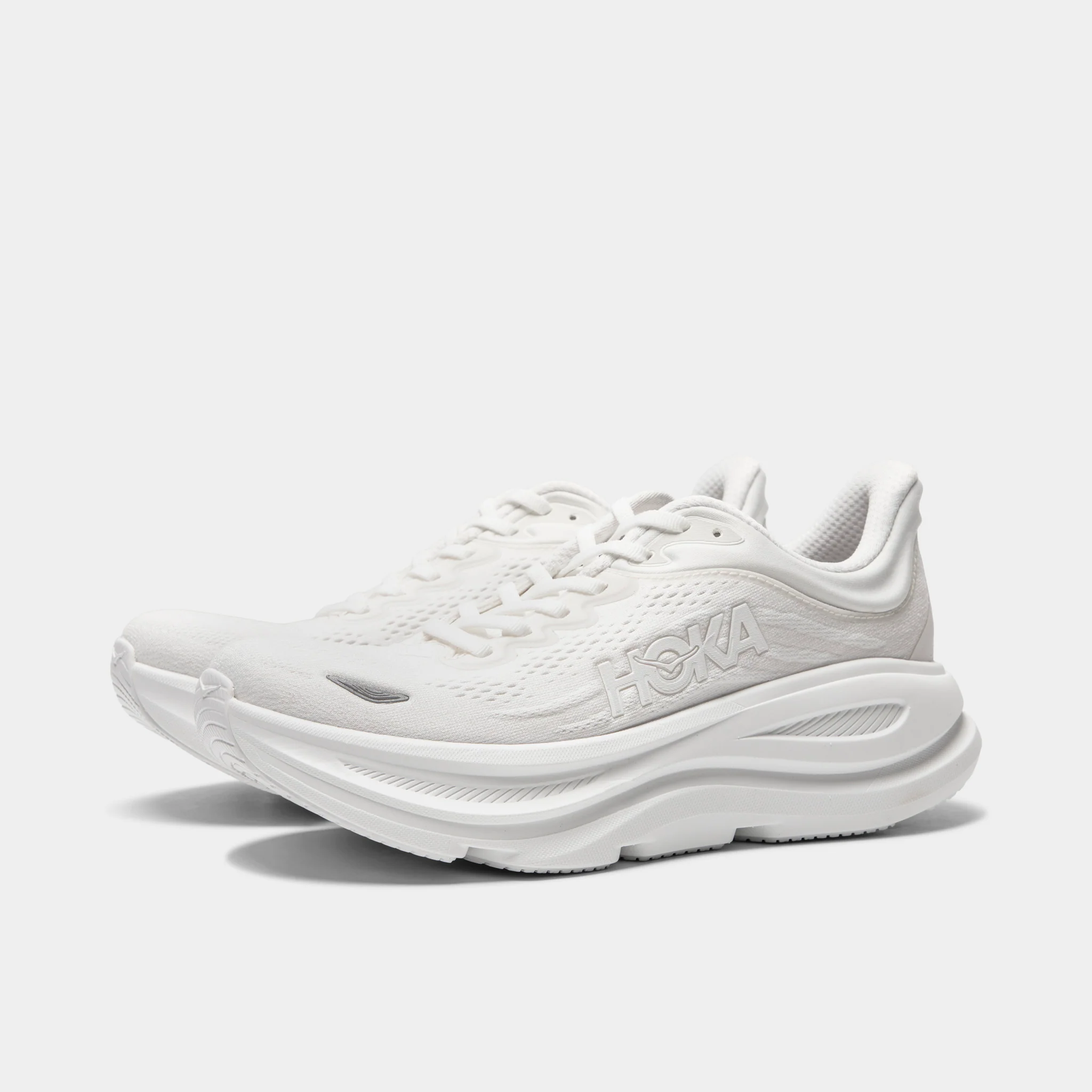 Hoka Women's Bondi 9 White / White - Image 2
