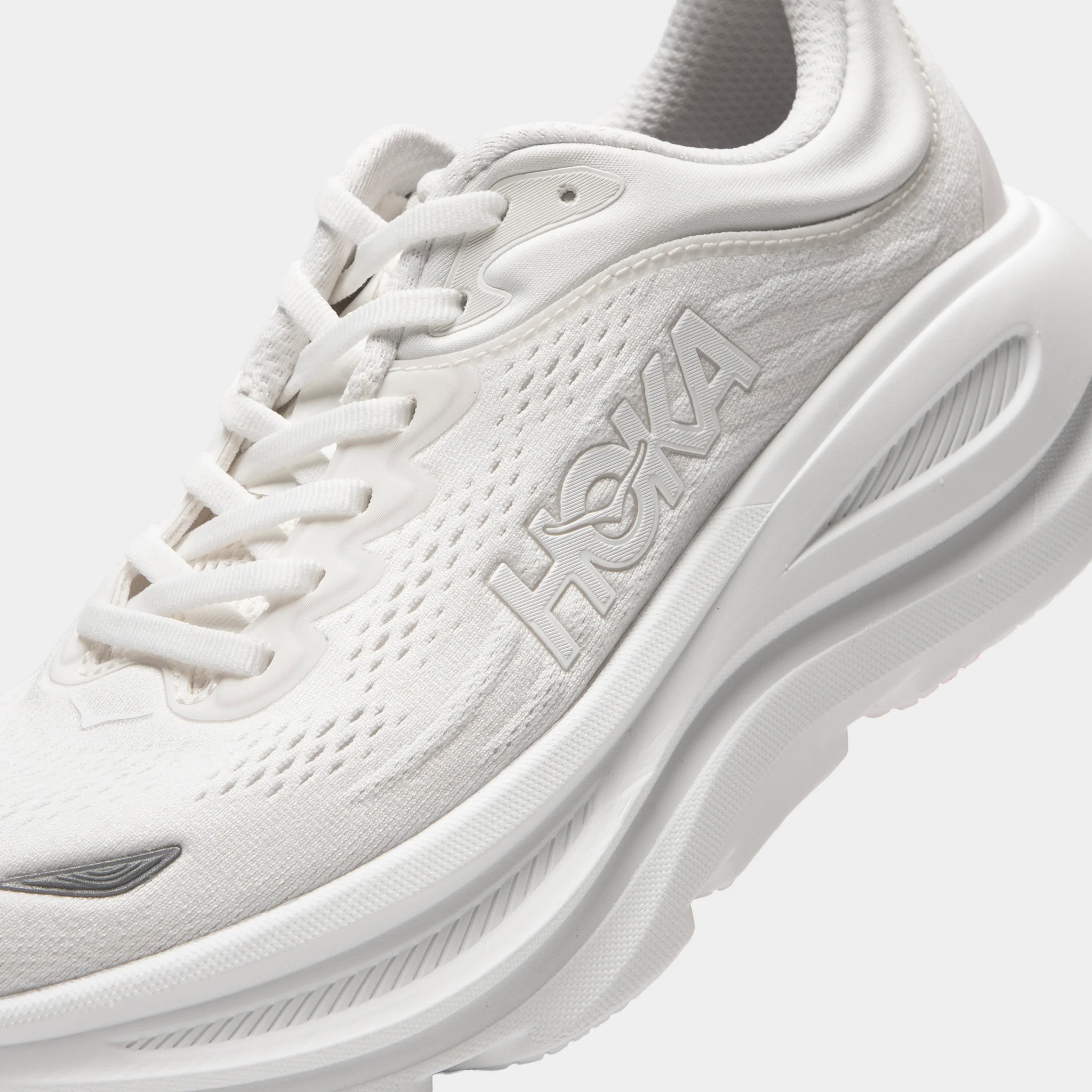 Hoka Women's Bondi 9 White / White - Image 3