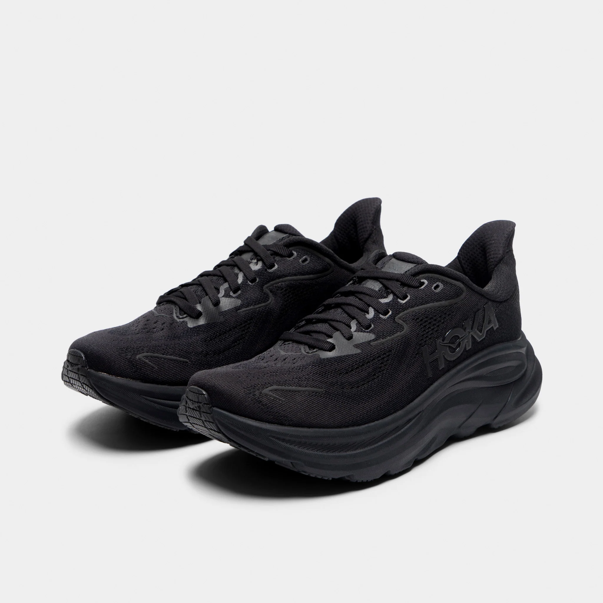 Hoka Women's Clifton 10 Black / Black - Image 2