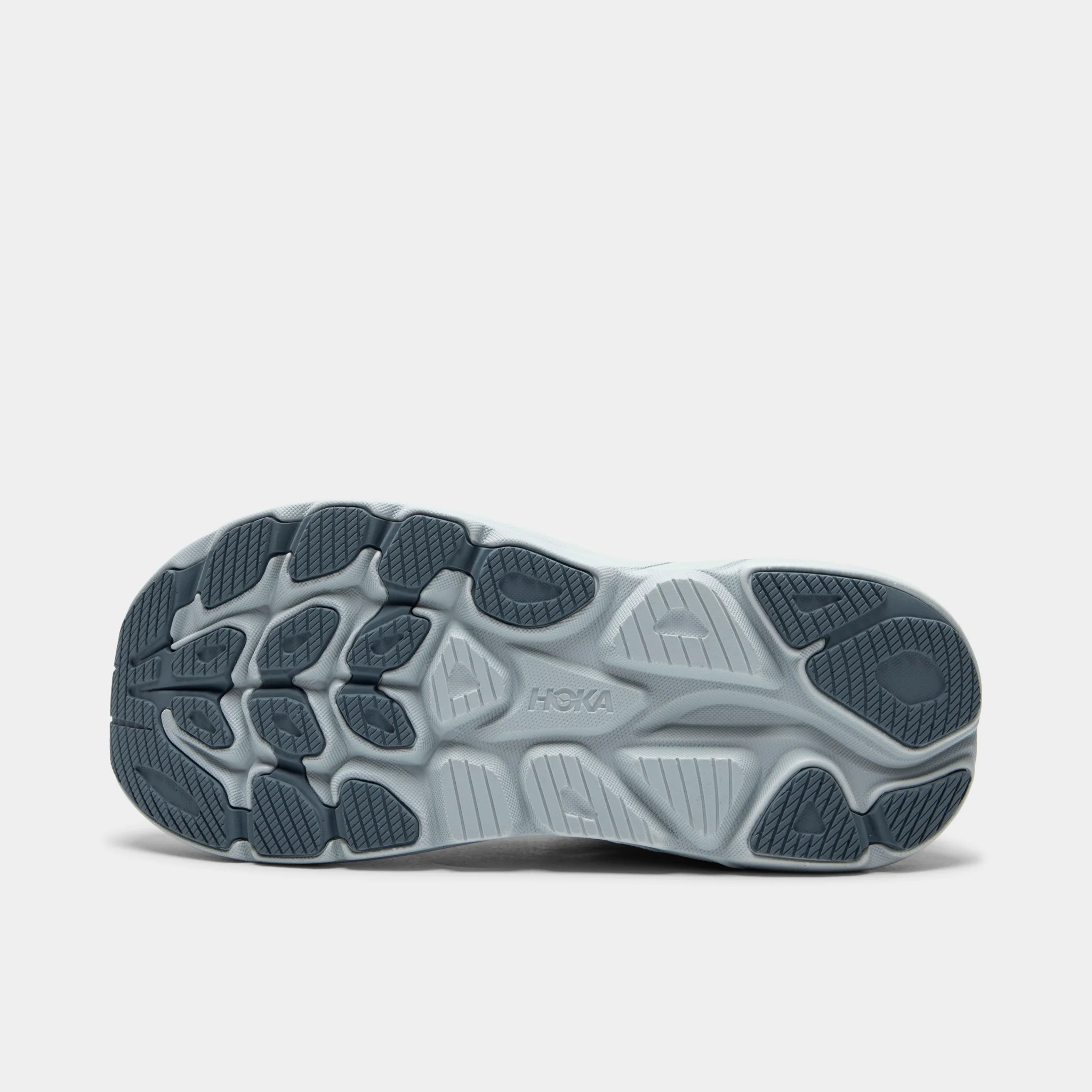 Hoka Women's Clifton 10 Grout / Mineral Blue - Image 6