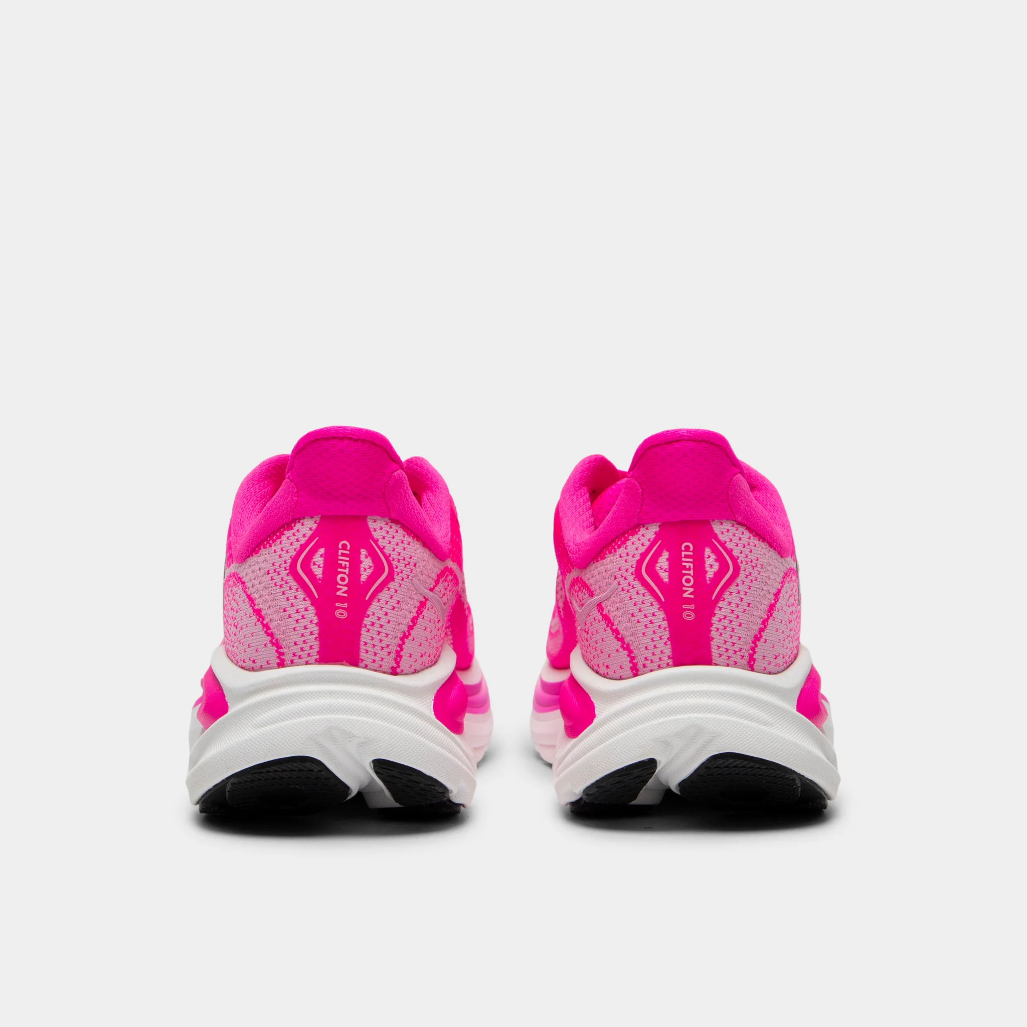 HOKA Women's Clifton 10 Neon Dragonfruit / Bubblegum - Image 4