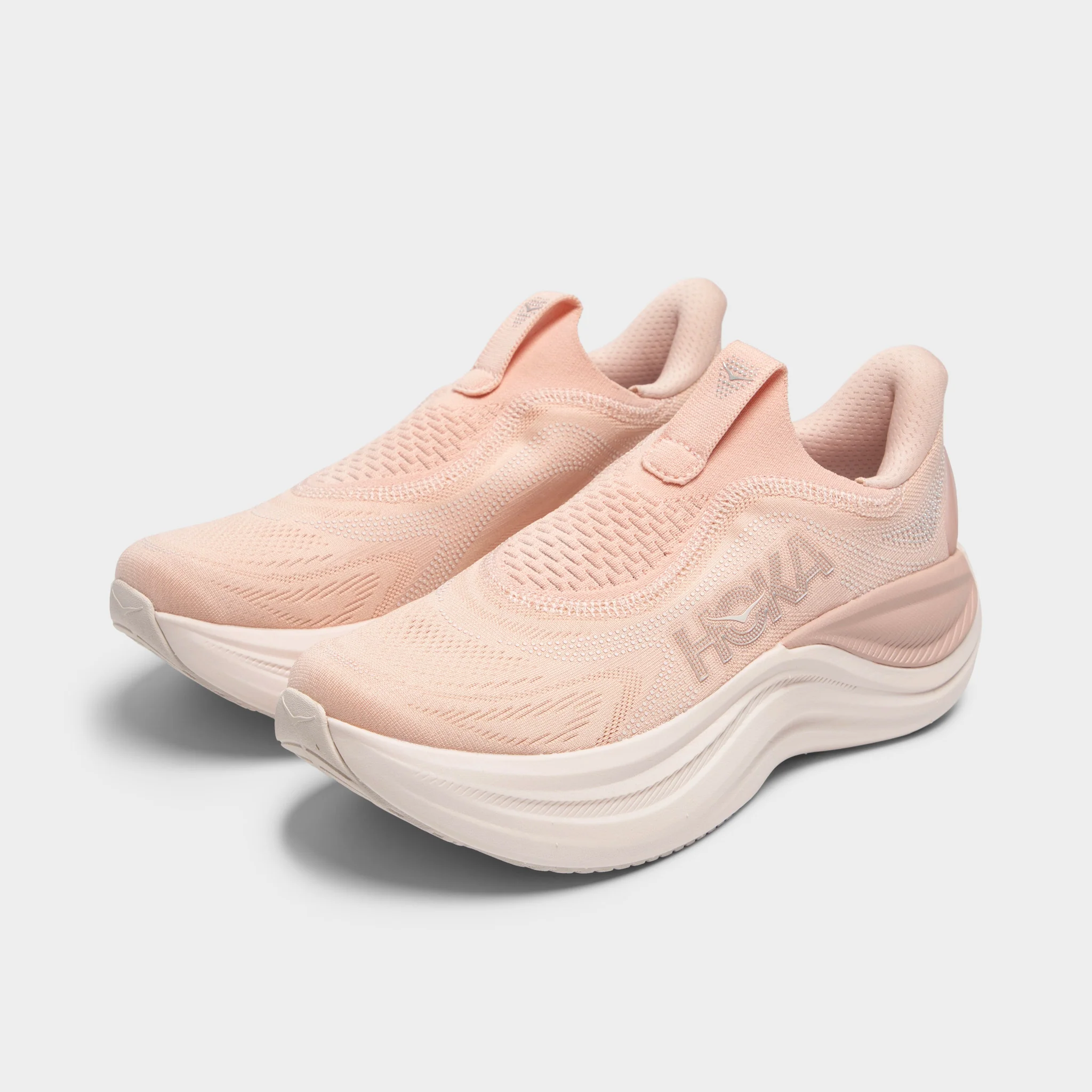 Hoka Women's Skyward Laceless Rose Latte / Rose Cream - Image 2