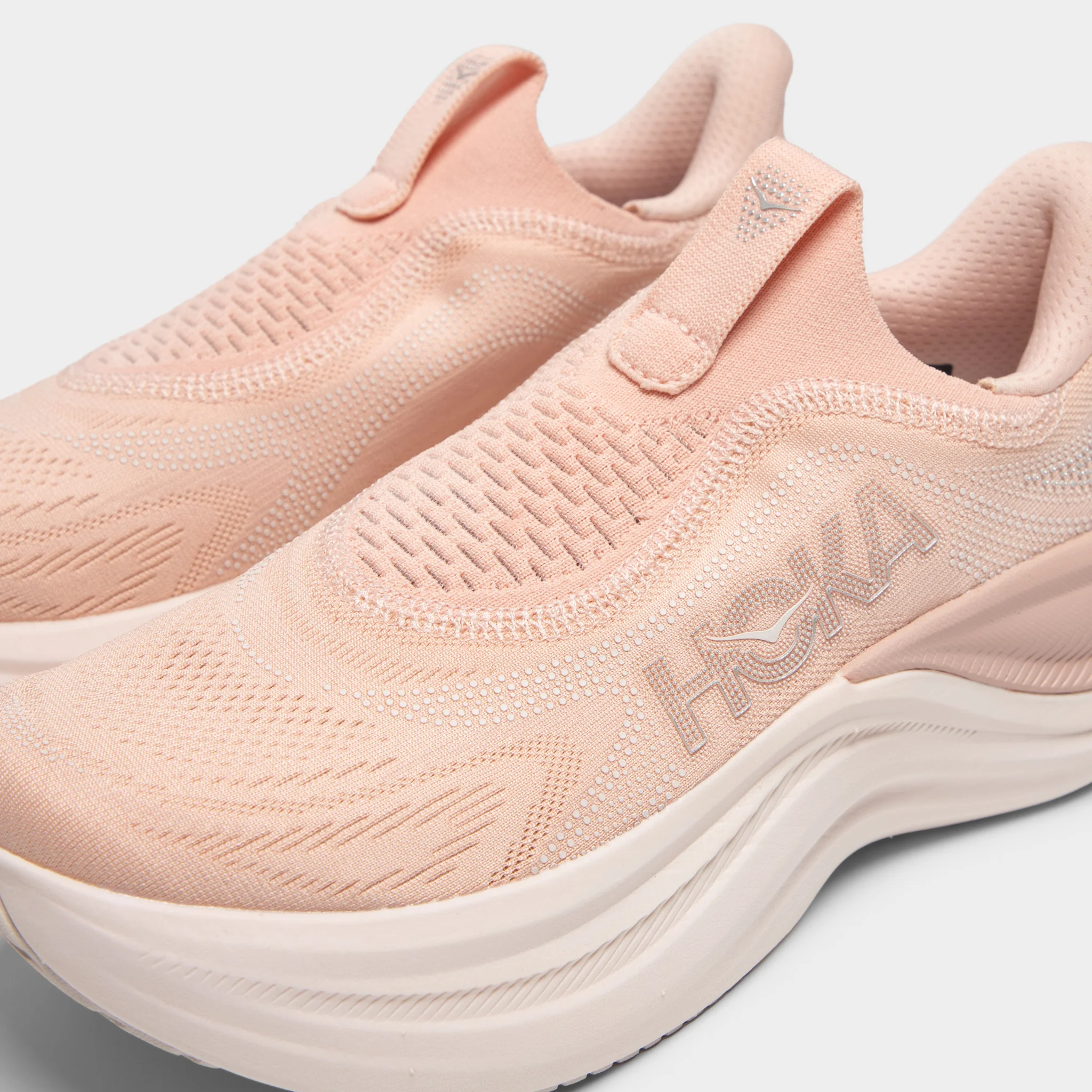 Hoka Women's Skyward Laceless Rose Latte / Rose Cream - Image 3