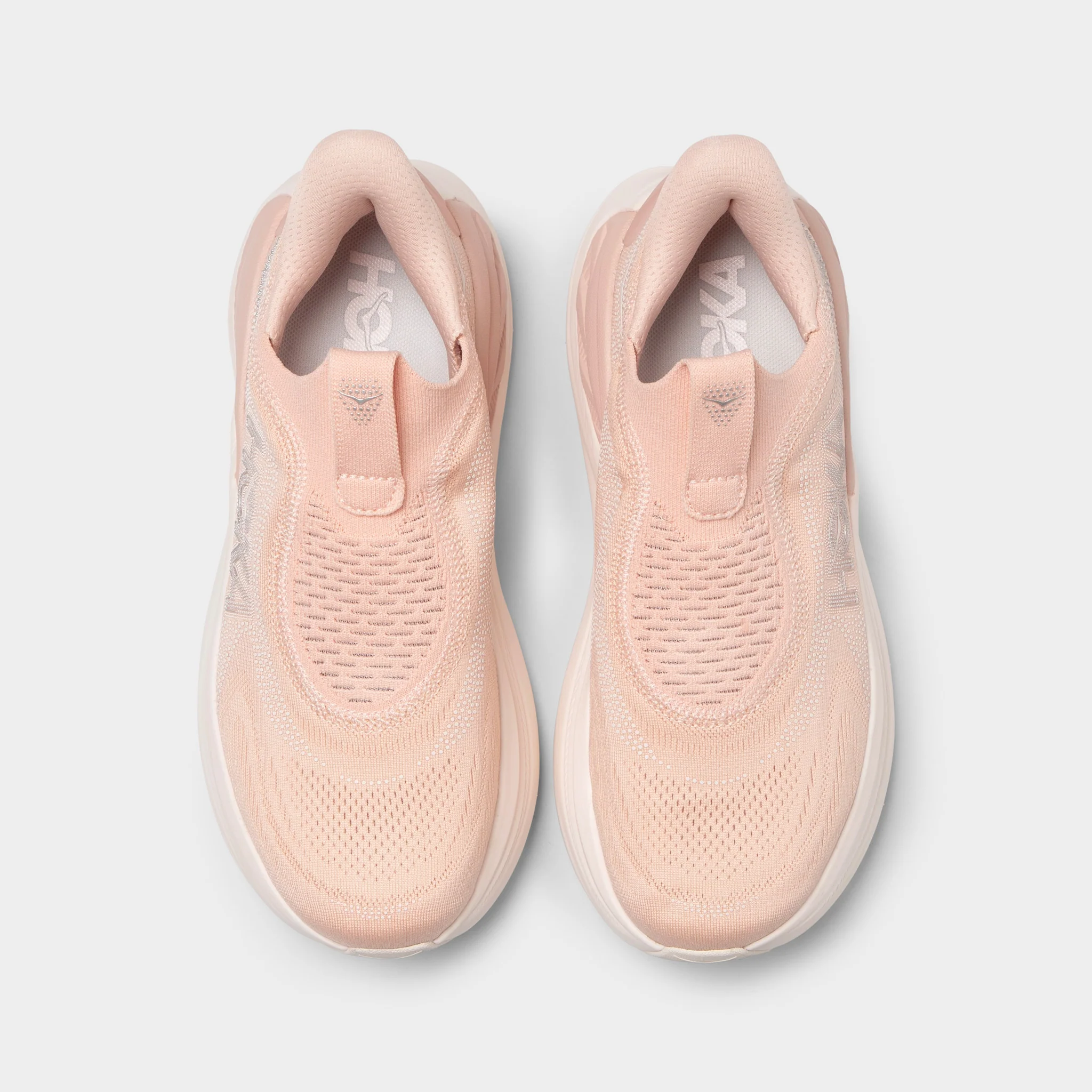 Hoka Women's Skyward Laceless Rose Latte / Rose Cream - Image 5