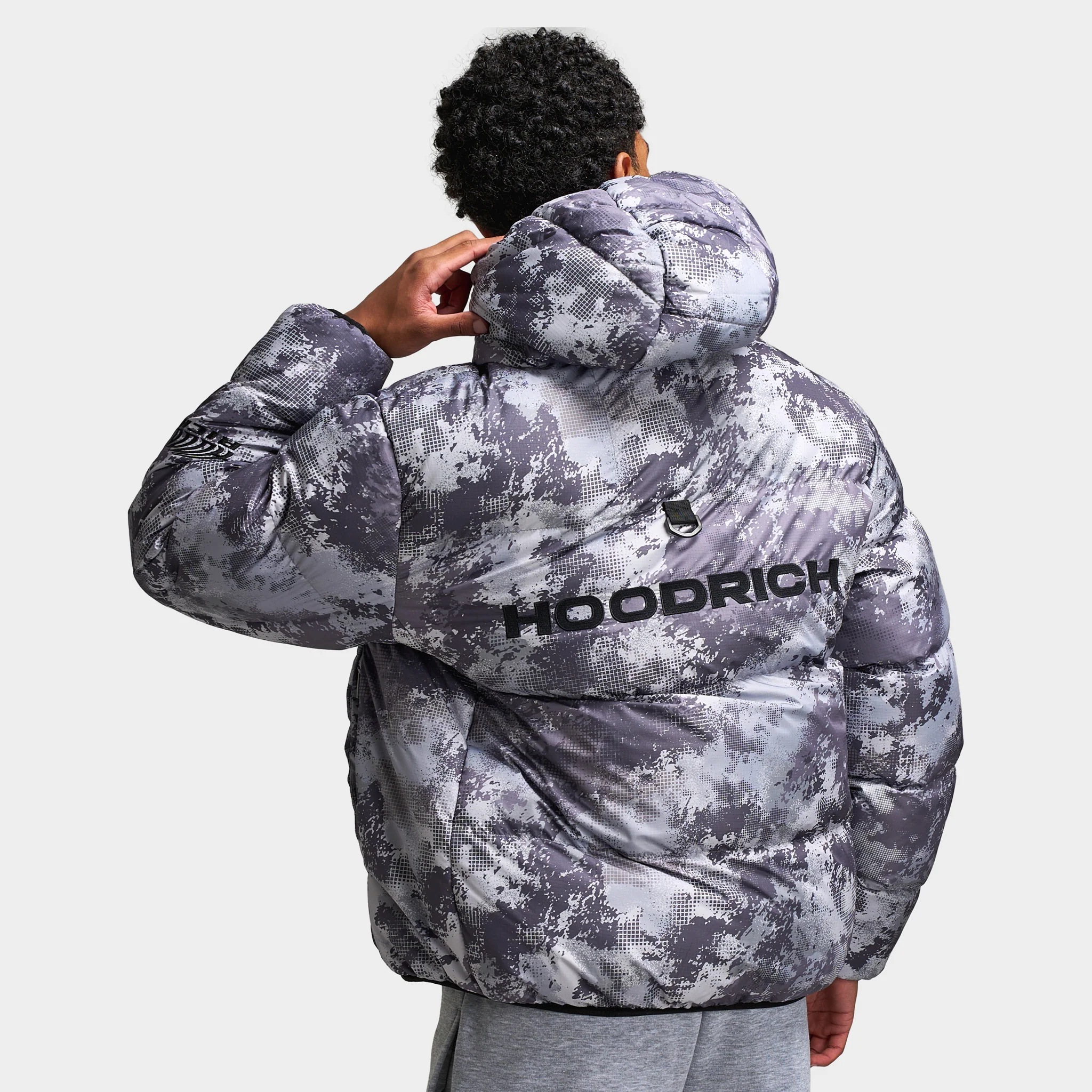 Hoodrich Ark Puffer Jacket Digital Camo / Black - Image 2