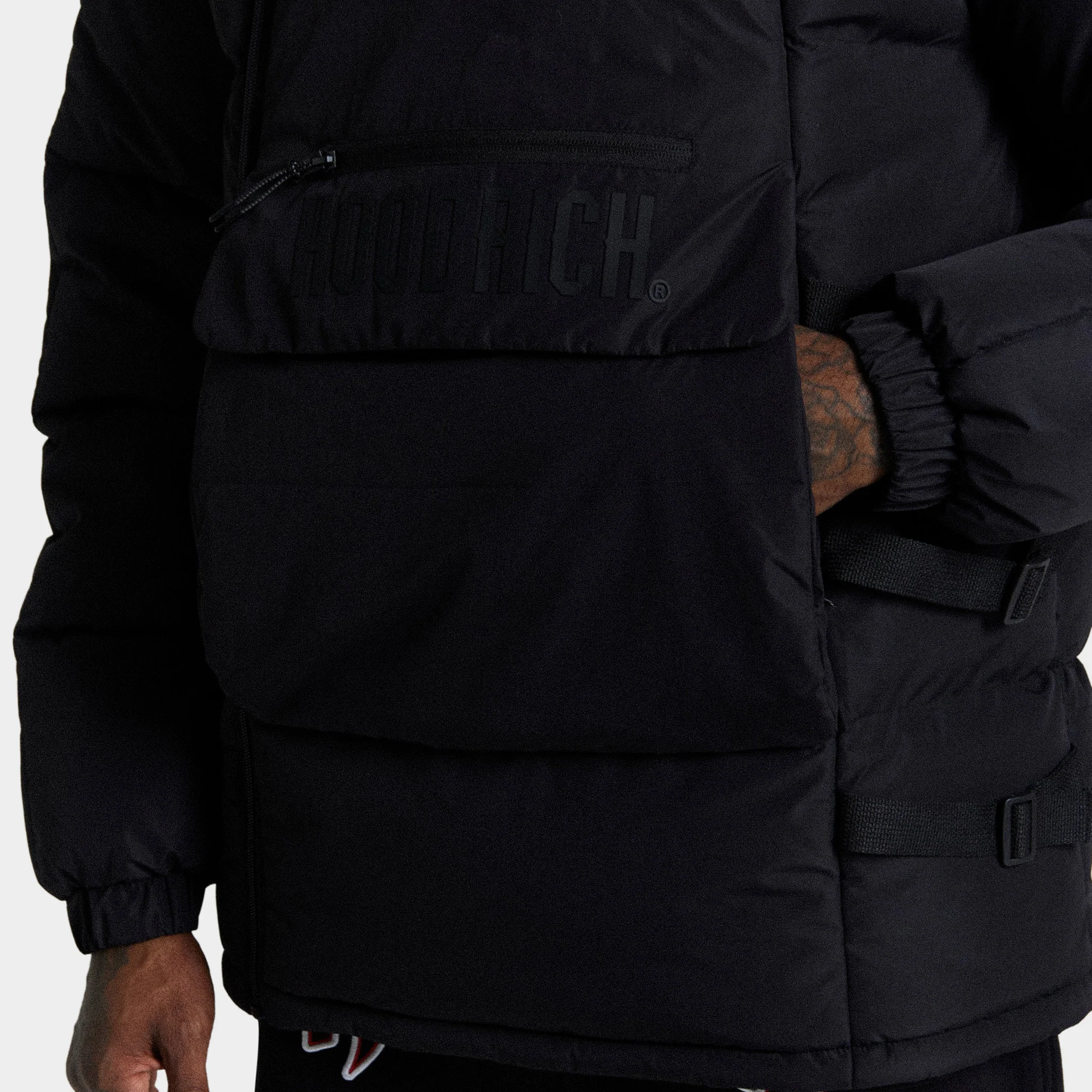 Hoodrich Astro Jacket Black / Black - Image 3