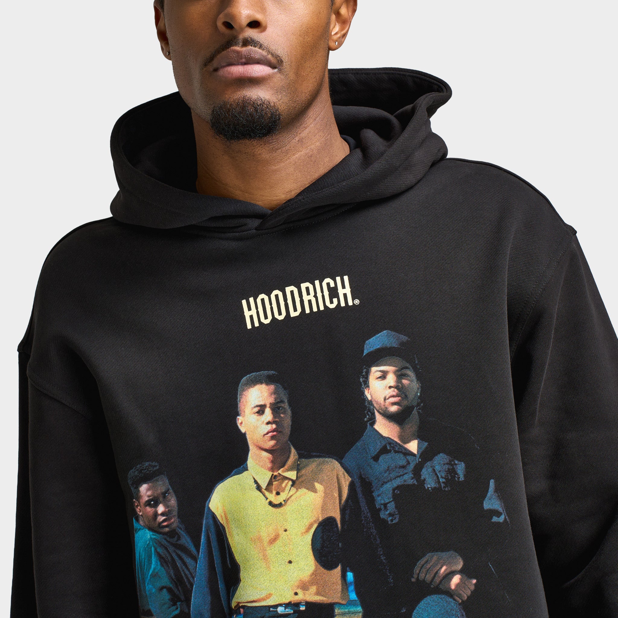 Hoodrich Chace Print Hoodie / Black - Image 4