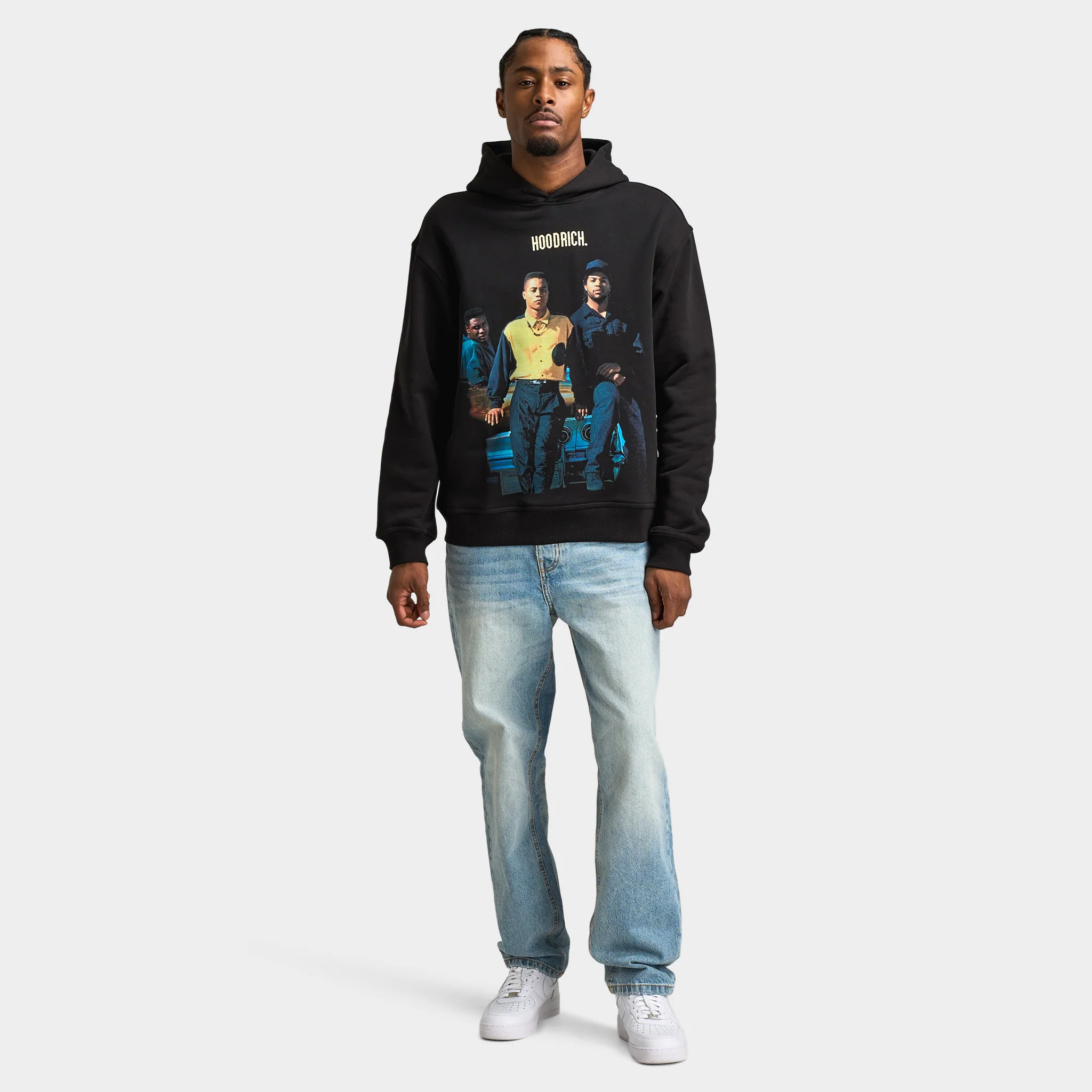 Hoodrich Chace Print Hoodie / Black - Image 6