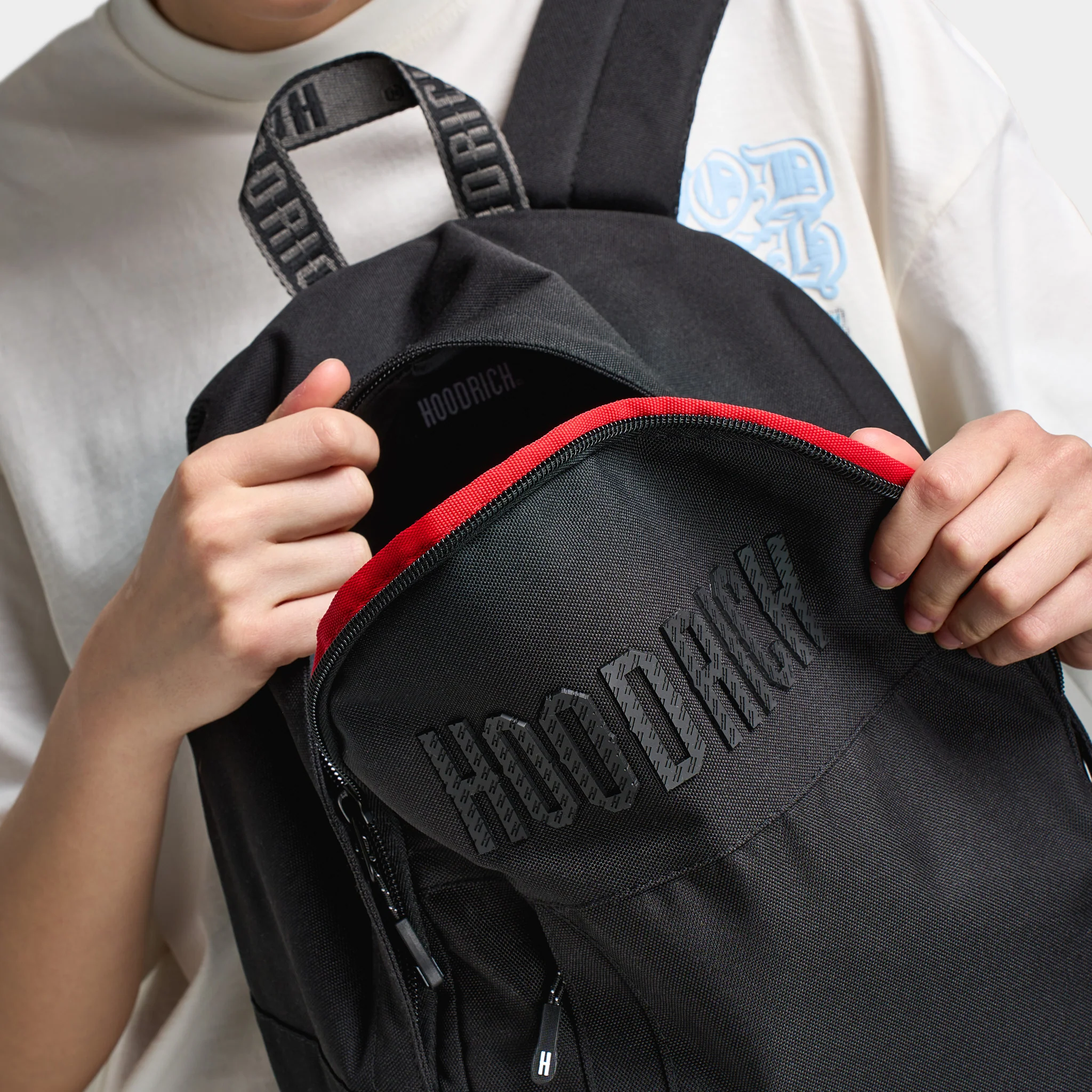 Hoodrich Core V3 Backpack Black / White - Image 4