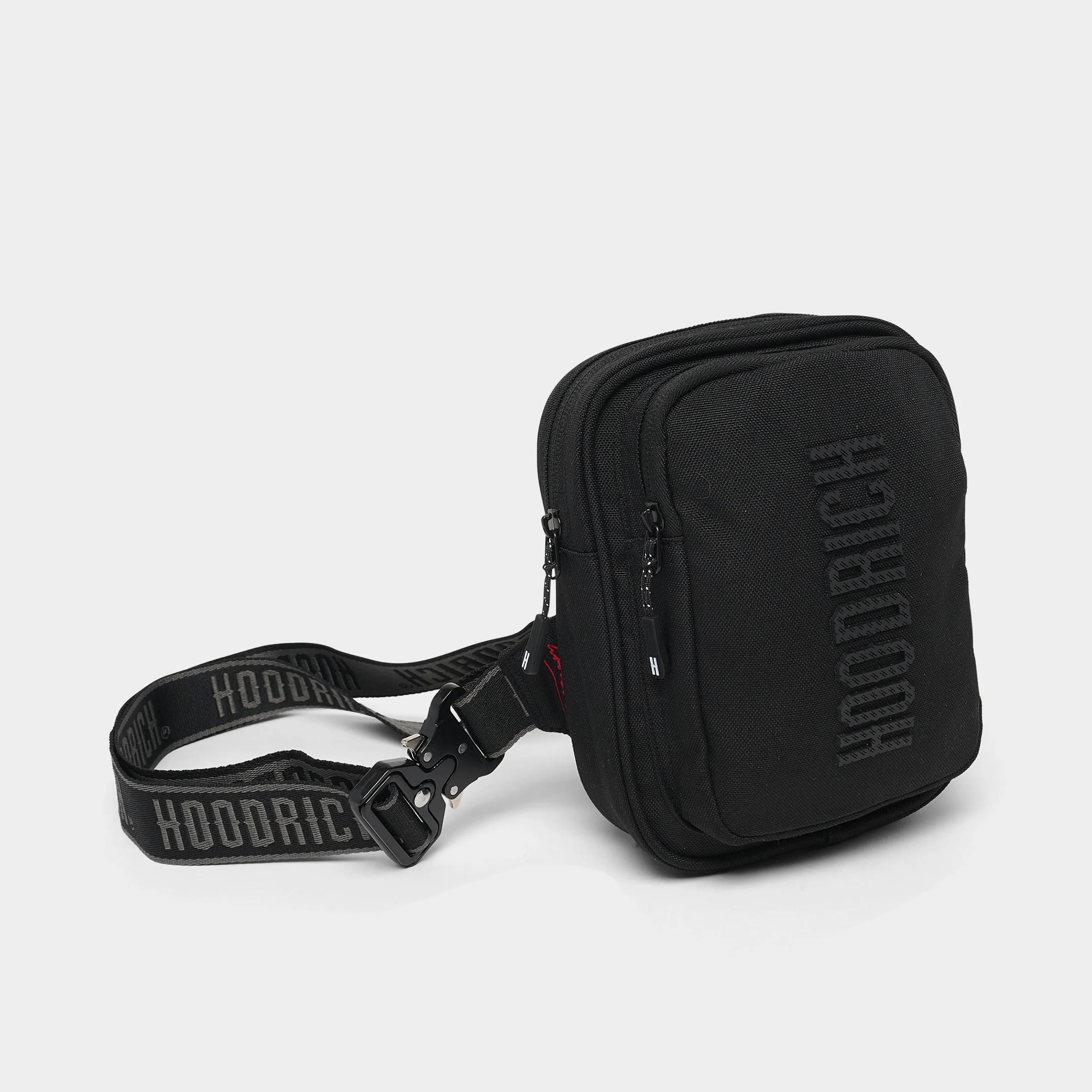 Hoodrich Core V3 Oversized Clip Mini Bag Black / Red - Grey - Image 4
