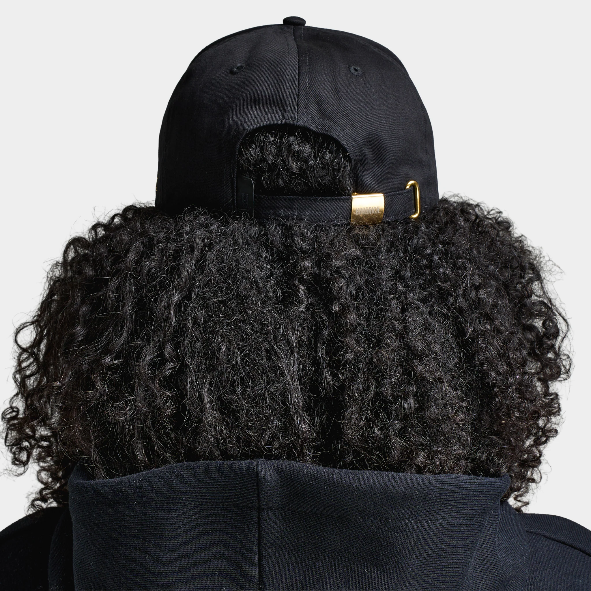Hoodrich Coupe 5 Panel Cap Black / Gold - Image 2