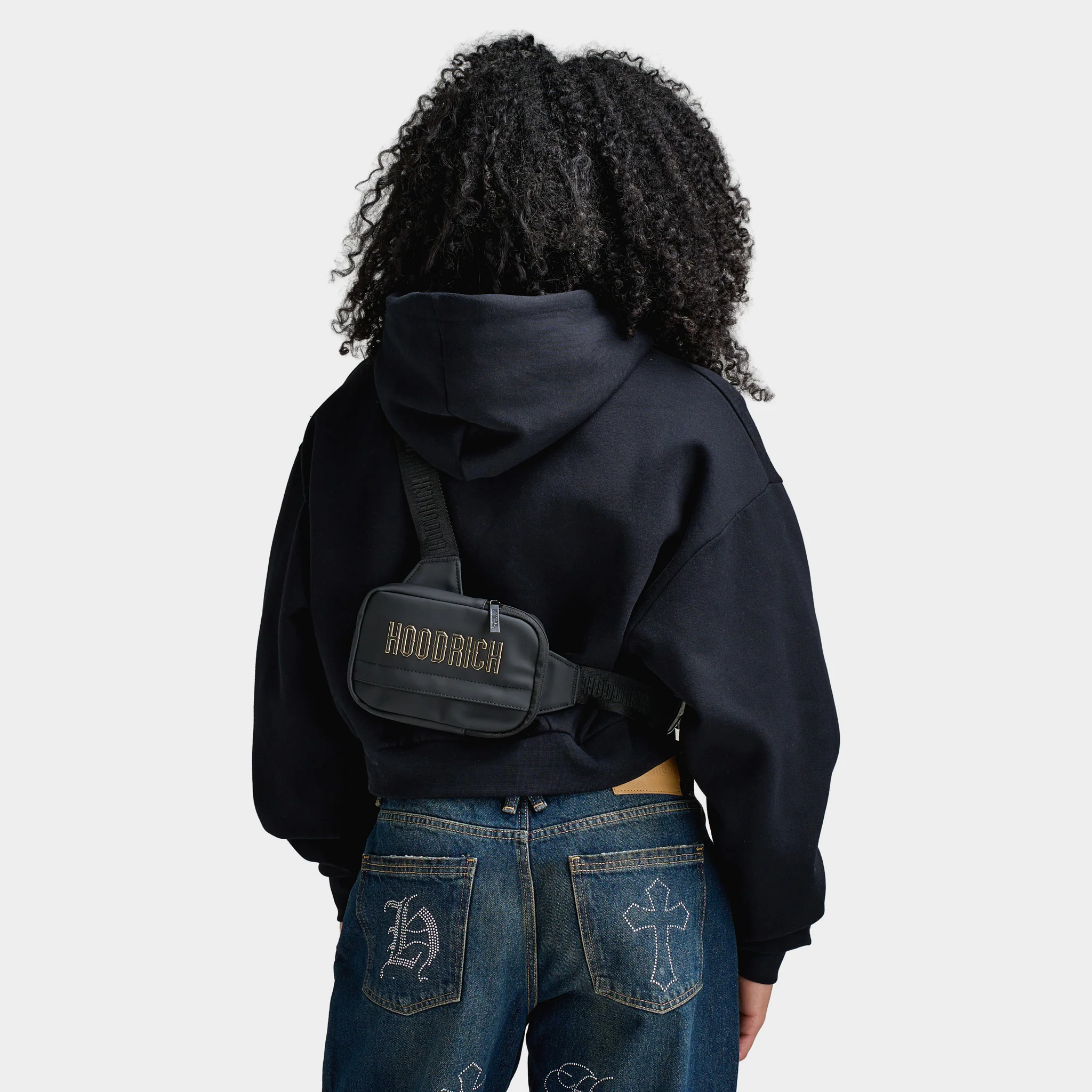 Hoodrich Coupe Clip Mini Bag Black/Gold - Image 2