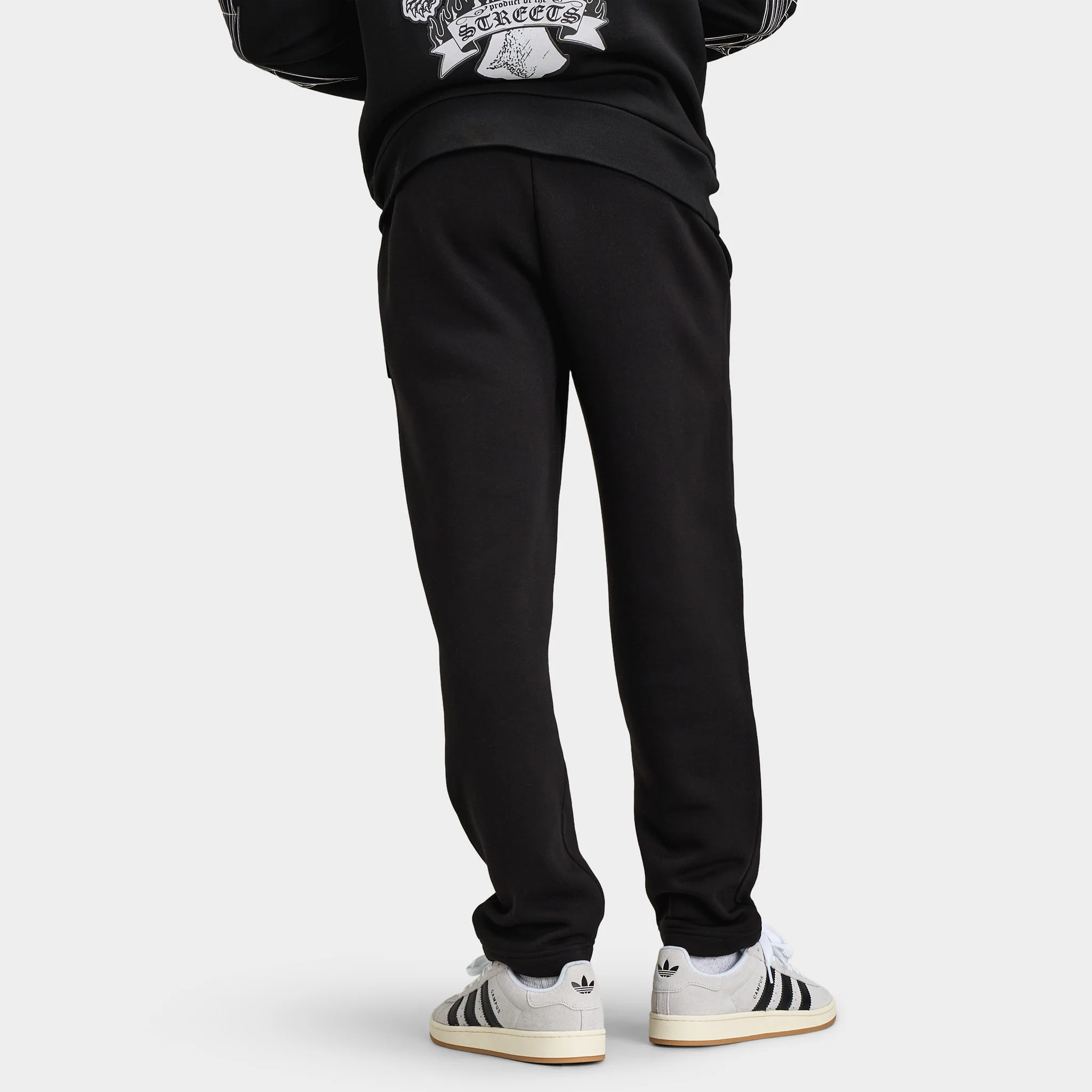 Hoodrich CROSS OVERSIZED OPEN HEM JOGGER BLACK / DAWN BL - Image 2