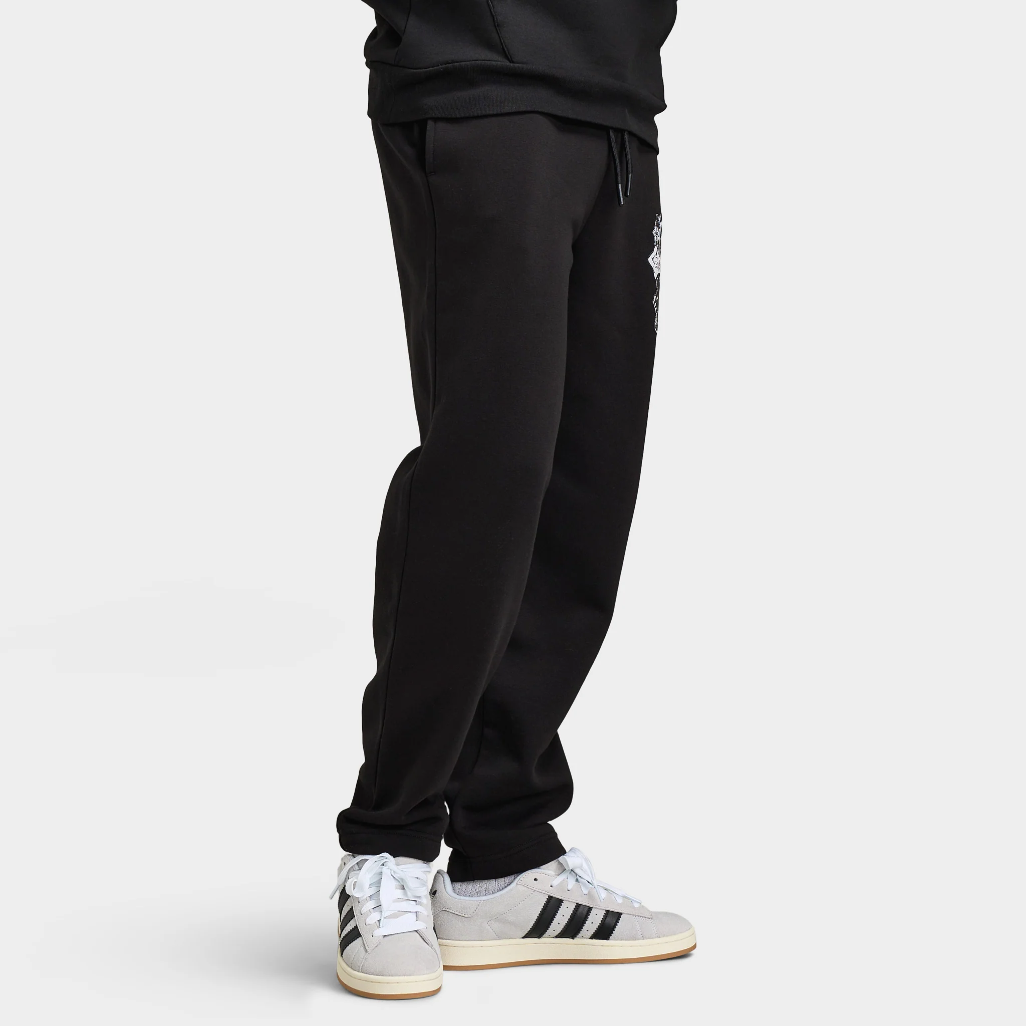 Hoodrich CROSS OVERSIZED OPEN HEM JOGGER BLACK / DAWN BL - Image 4