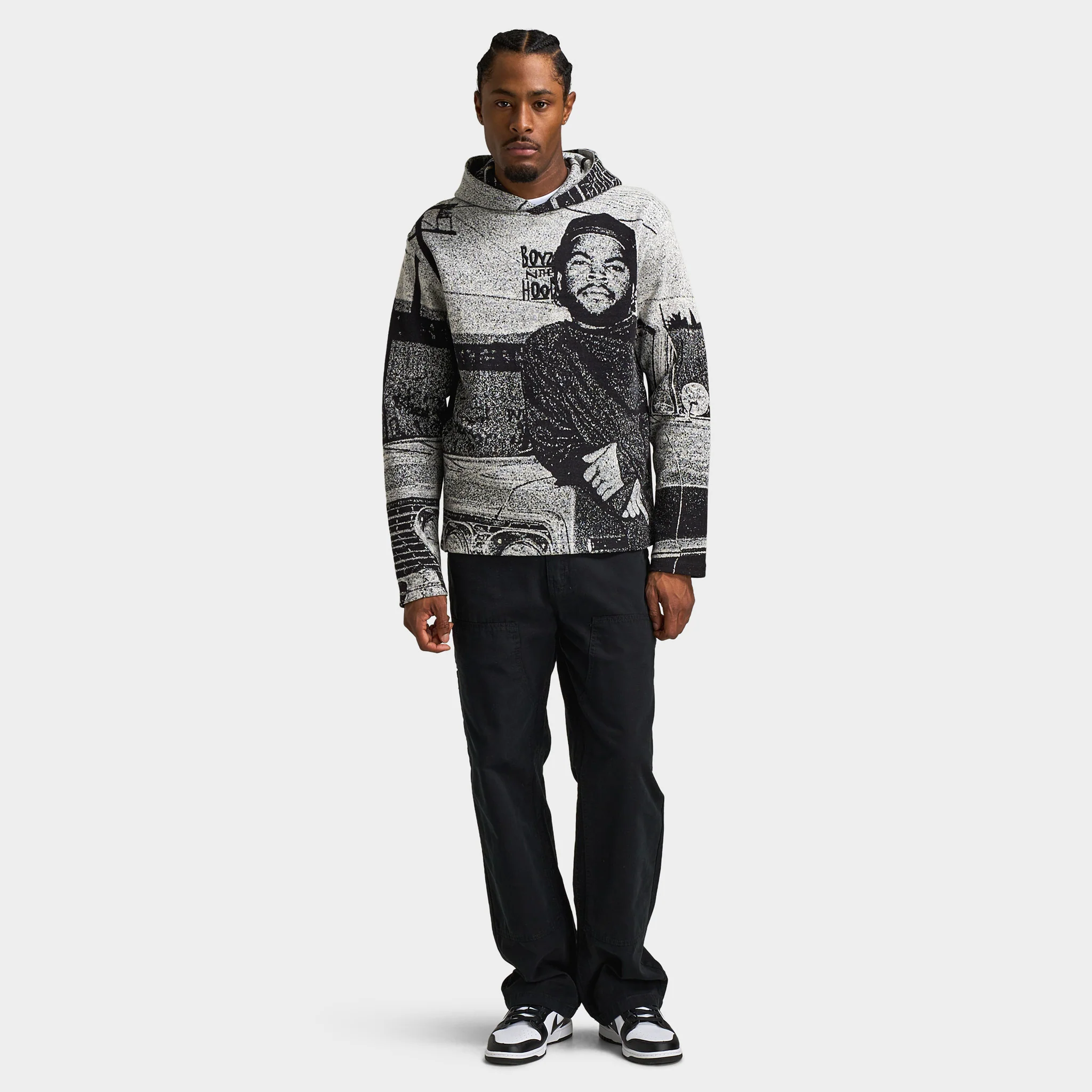 Hoodrich Cruz Tapestry Hoodie / Black - Image 6