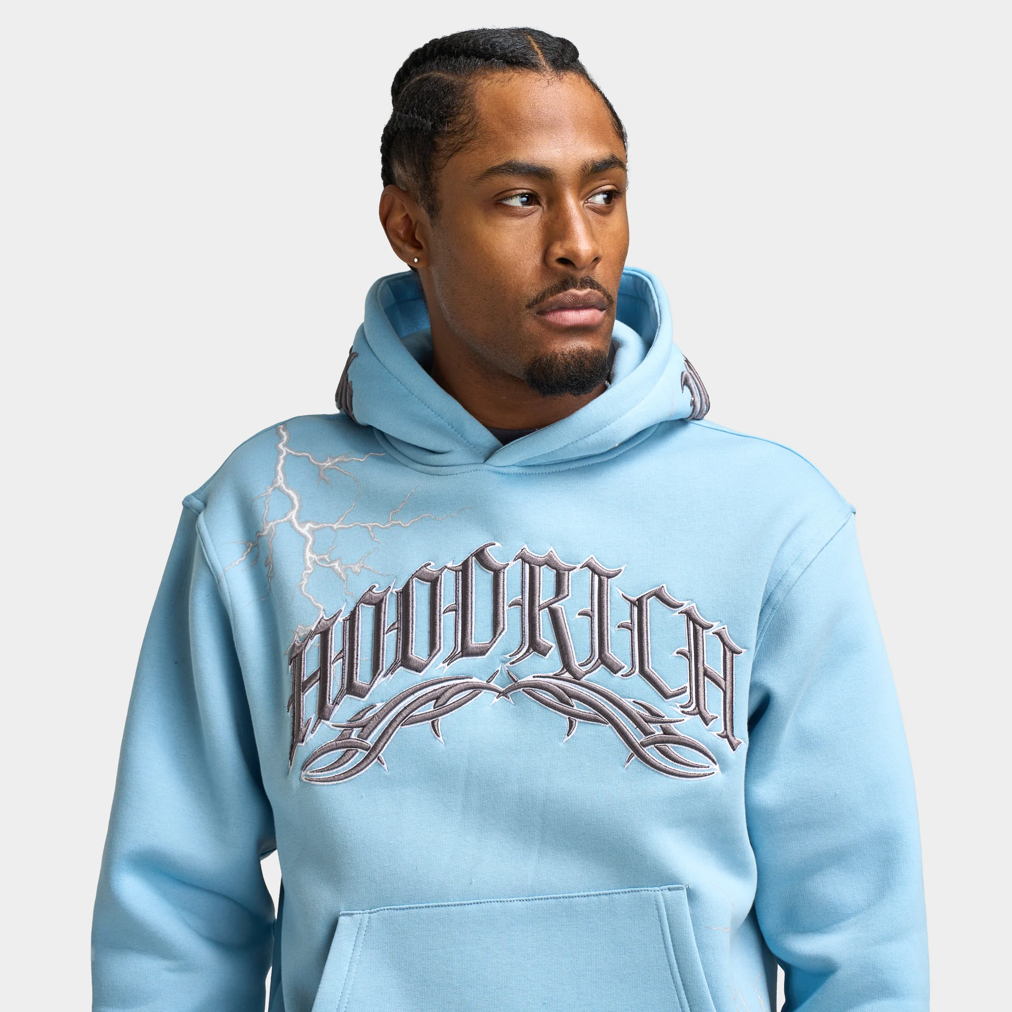 Hoodrich Dark Oversized Hoodie / Glacier Lake - Image 3