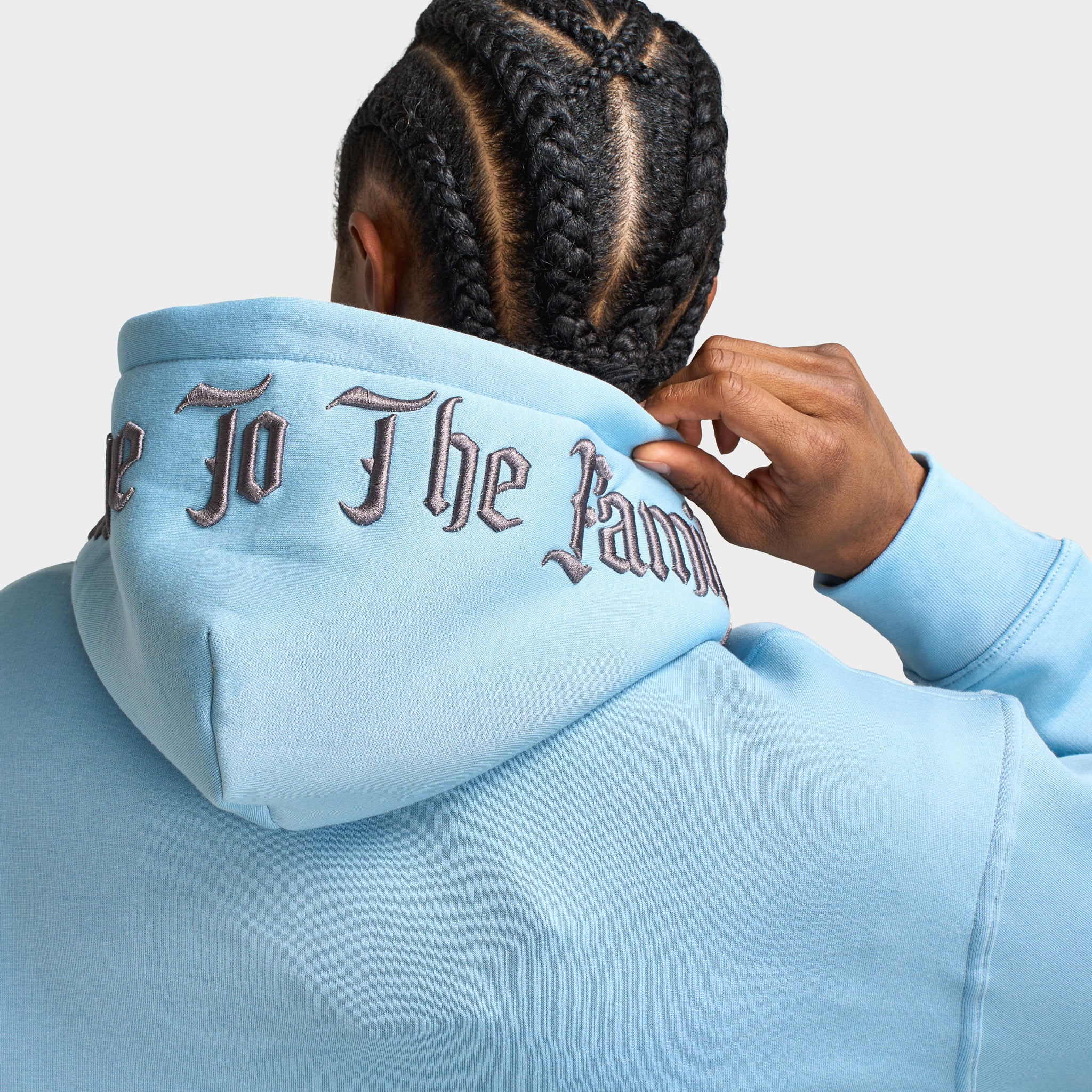 Hoodrich Dark Oversized Hoodie / Glacier Lake - Image 4