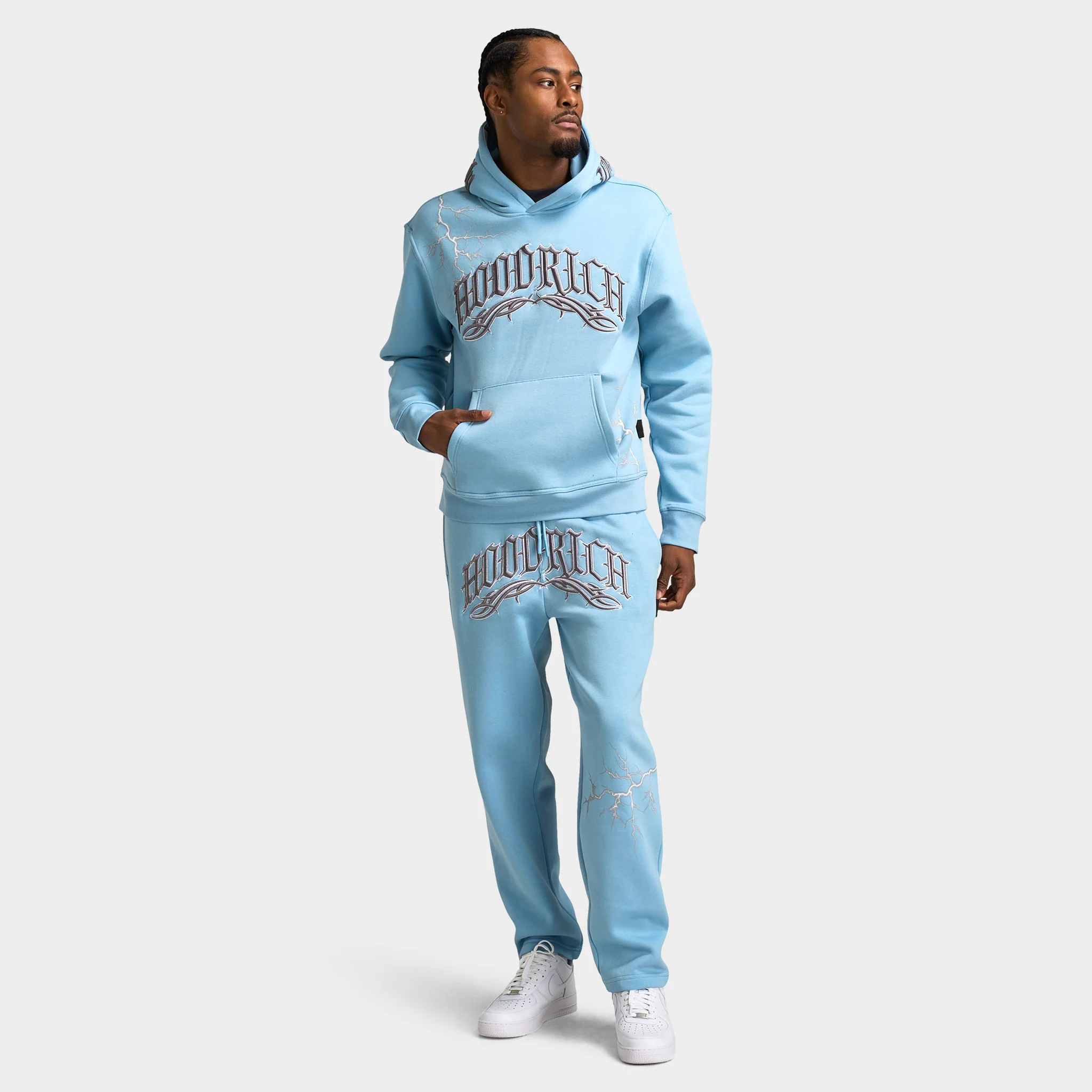 Hoodrich Dark Oversized Hoodie / Glacier Lake - Image 6