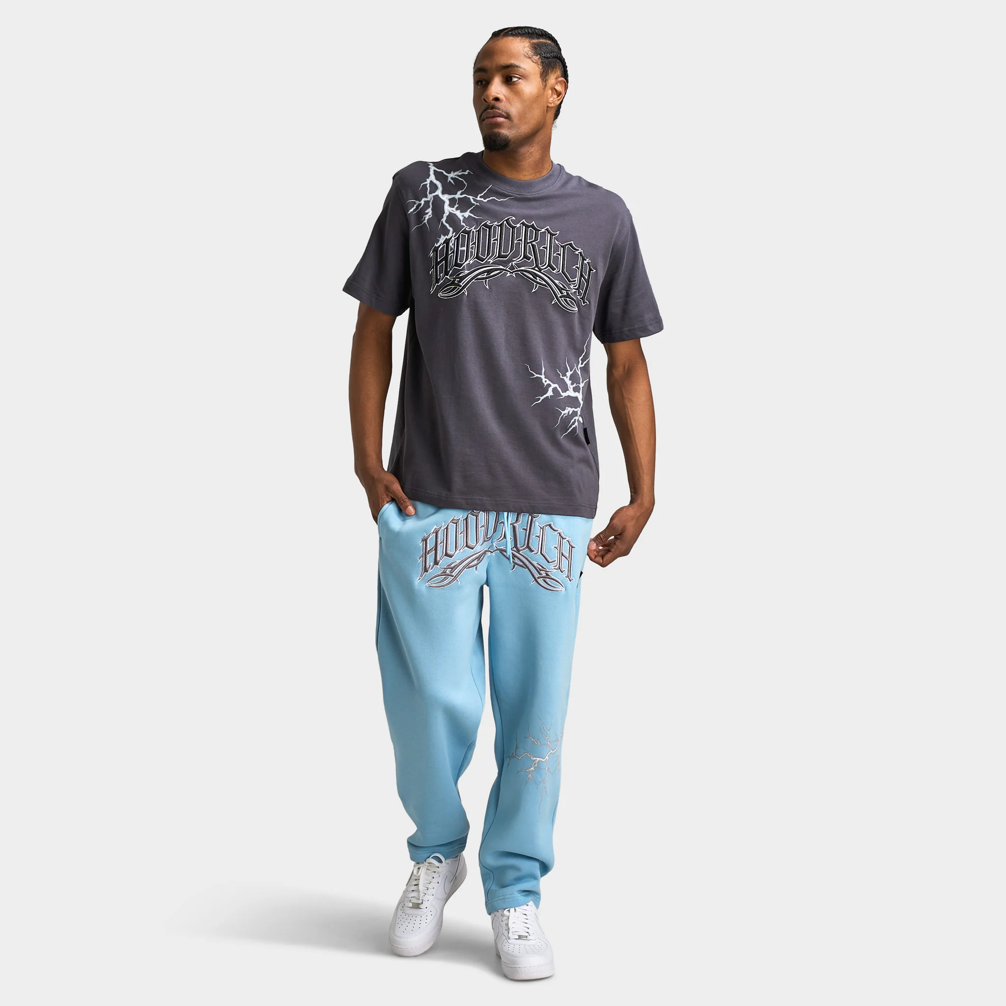 Hoodrich Dark Oversized T-Shirt Asphalt / Black - Image 6