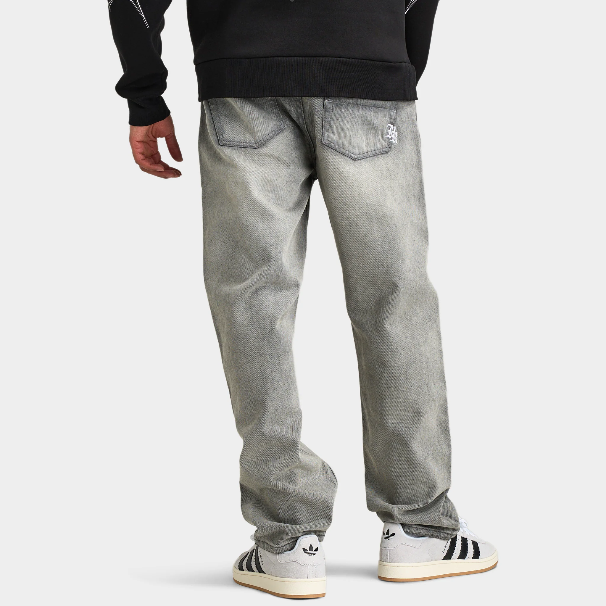 Hoodrich Dominion H Applique Denim Jean / Washed Grey - Image 2