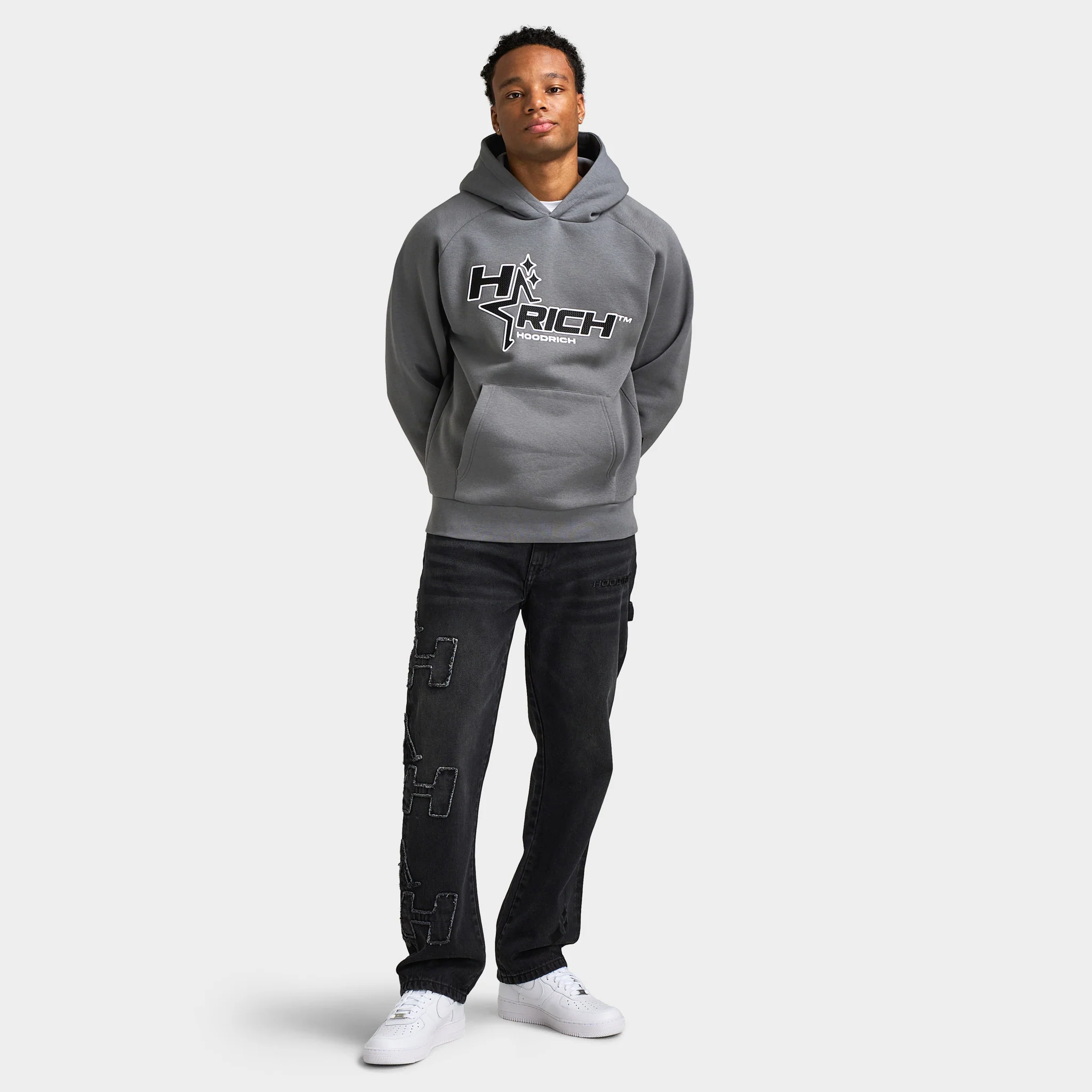 Hoodrich DRIPMYST DENIM JEAN / Washed Black - Image 6