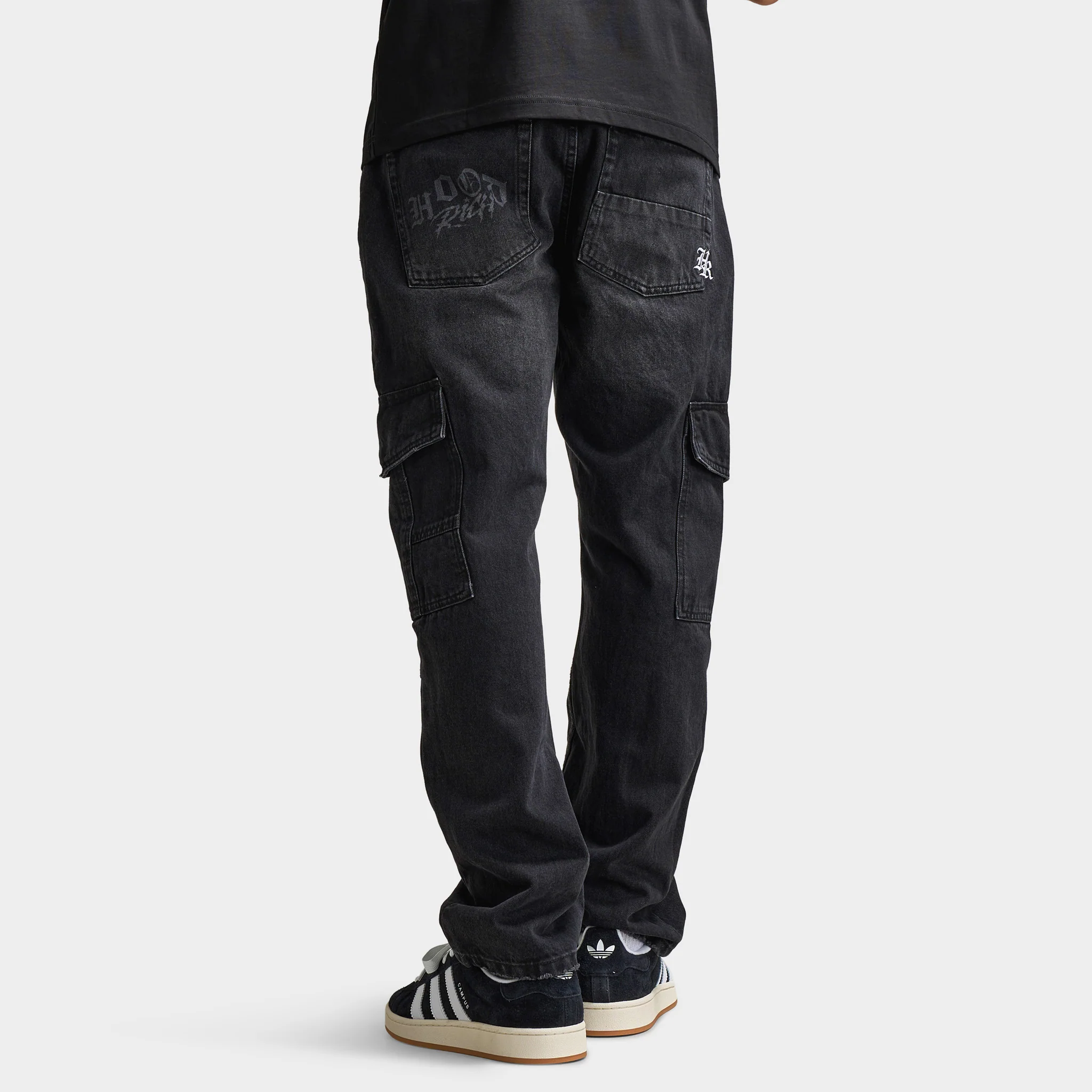 Hoodrich Force Straight-Leg Jeans / Black - Image 2
