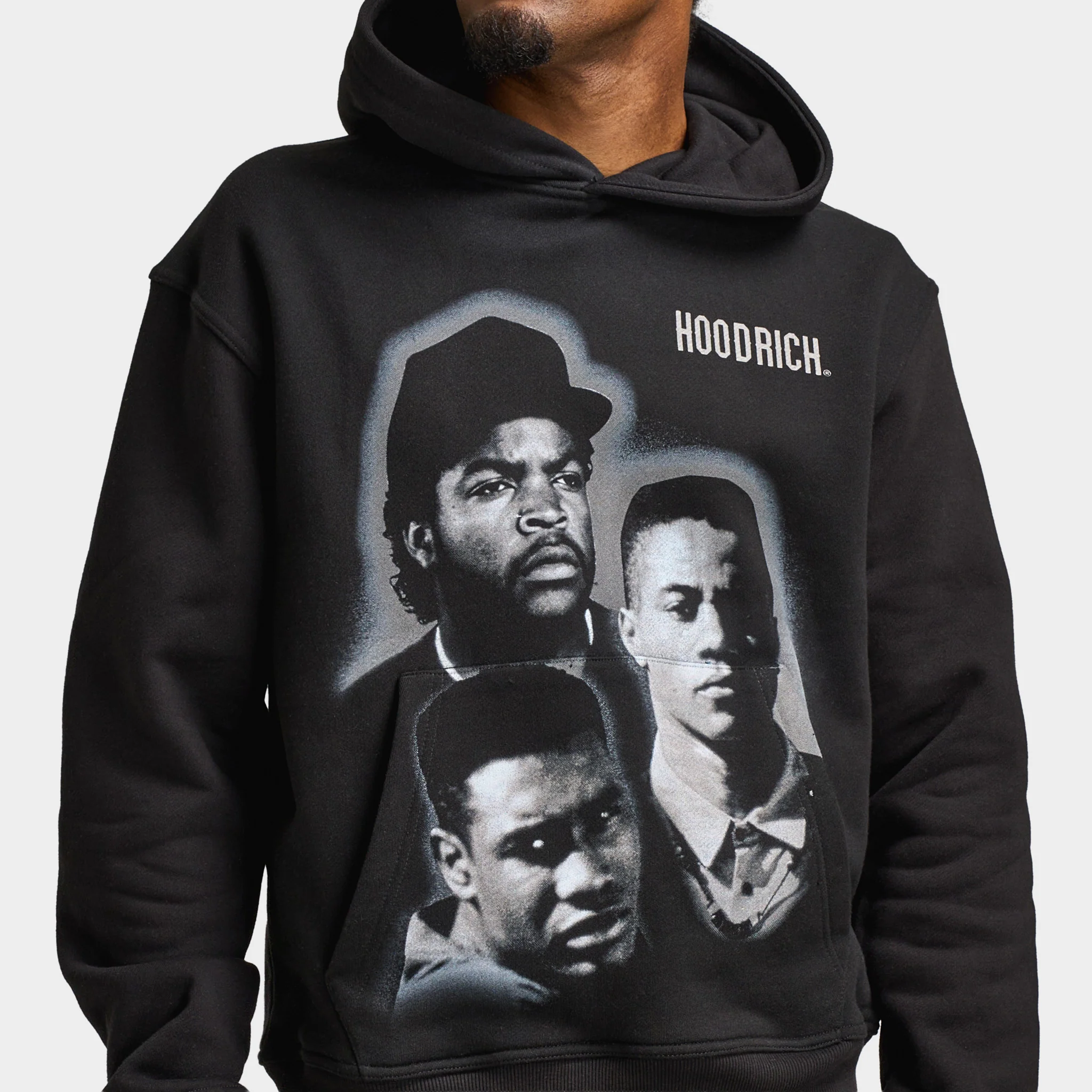 Hoodrich Heritage Print Hoodie / Black - Image 3