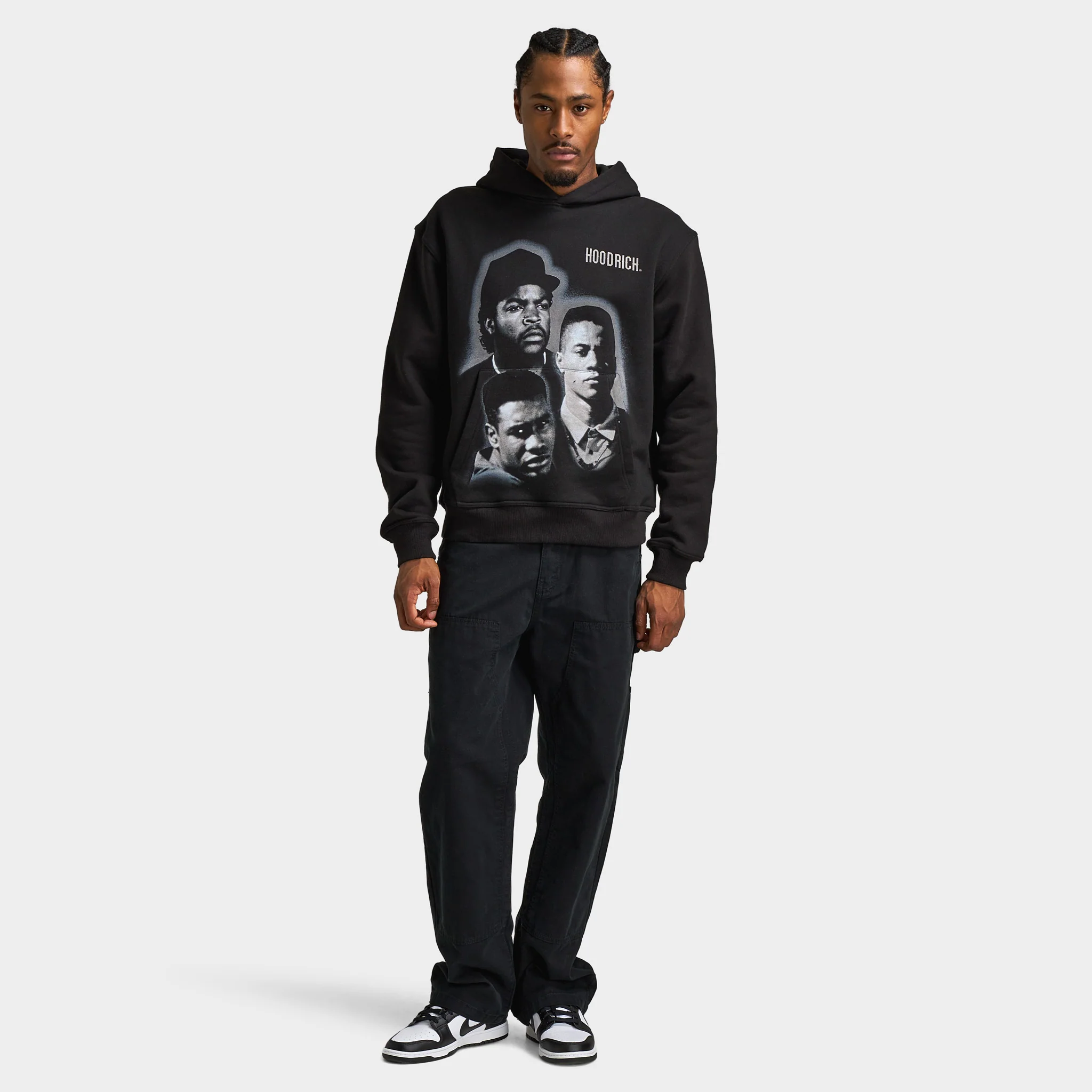 Hoodrich Heritage Print Hoodie / Black - Image 6