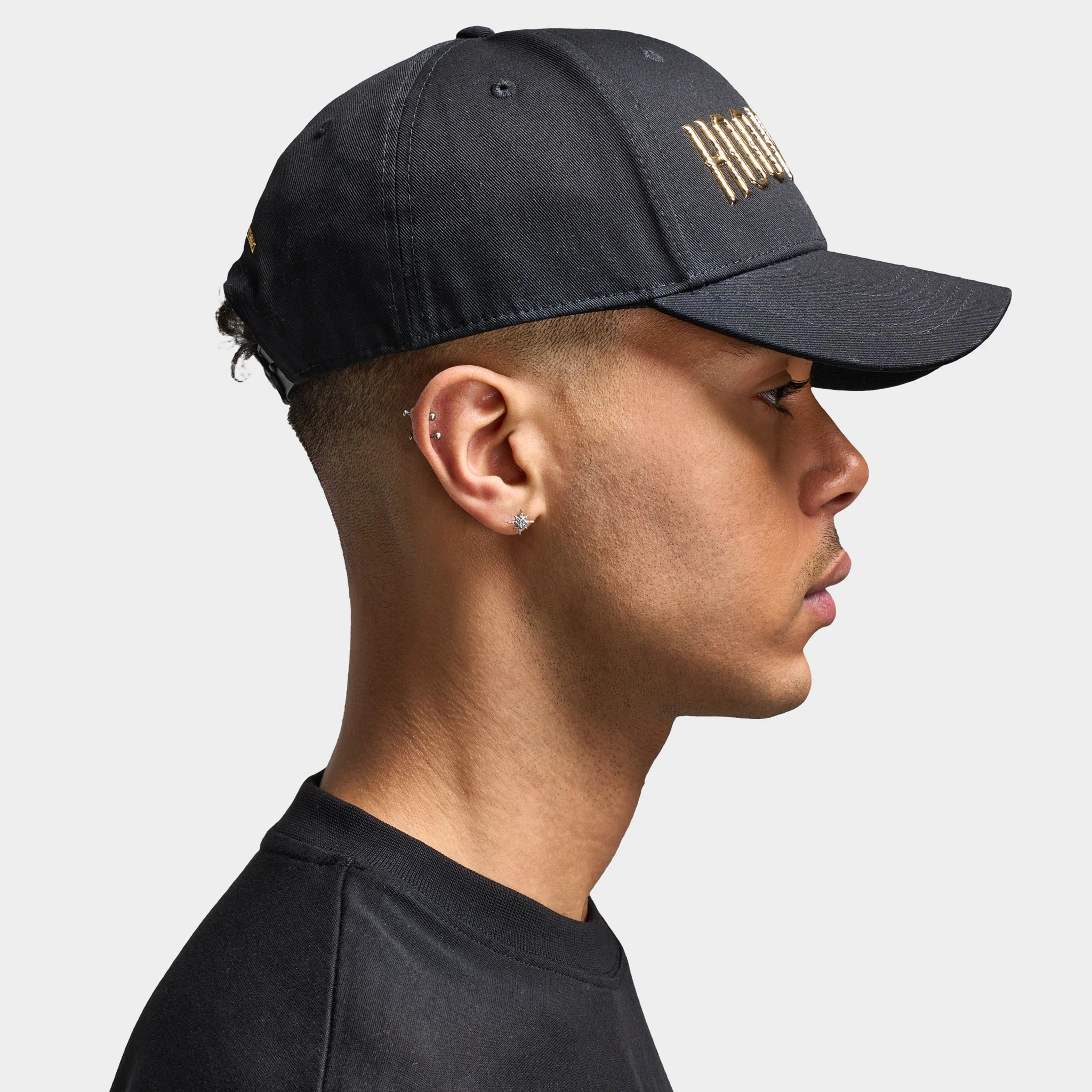 Hoodrich Icarus 6 Panel Cap Black / Gold - Image 4