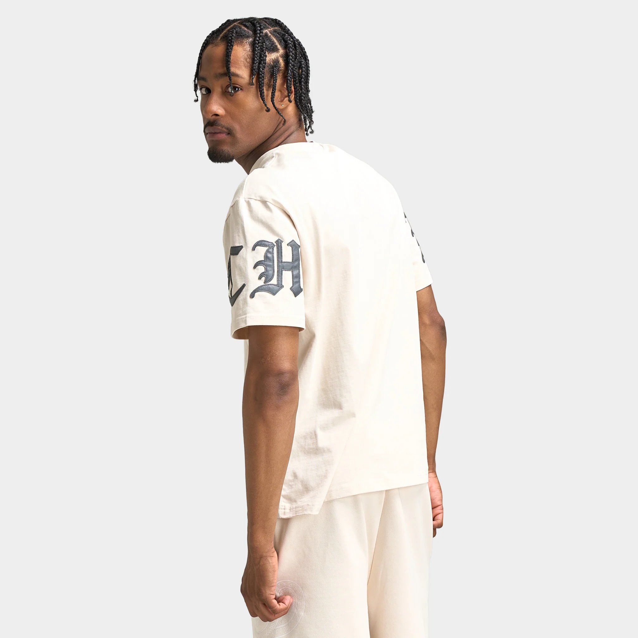 Hoodrich Inkline Oversized T-Shirt / Oat Milk - Image 2