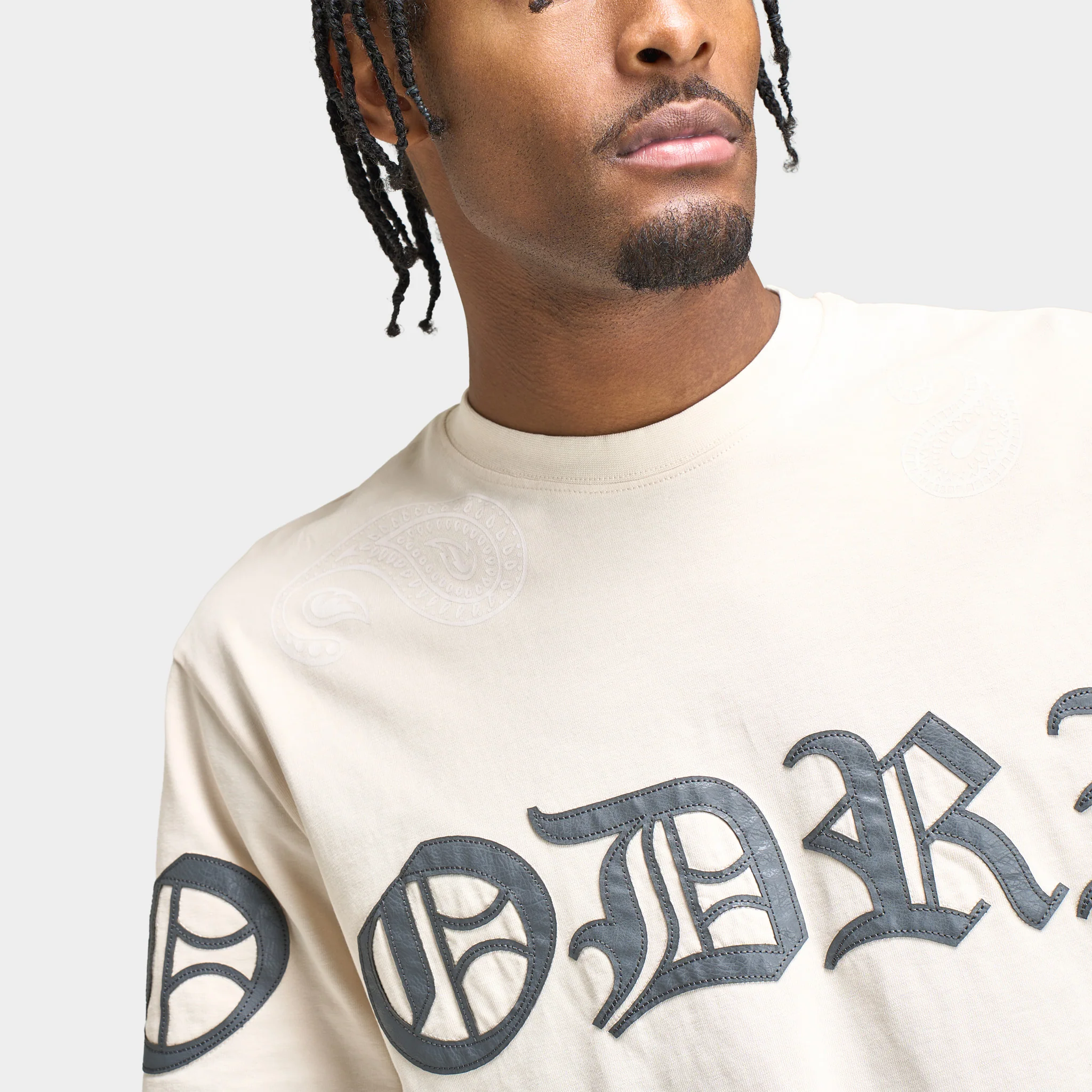 Hoodrich Inkline Oversized T-Shirt / Oat Milk - Image 3