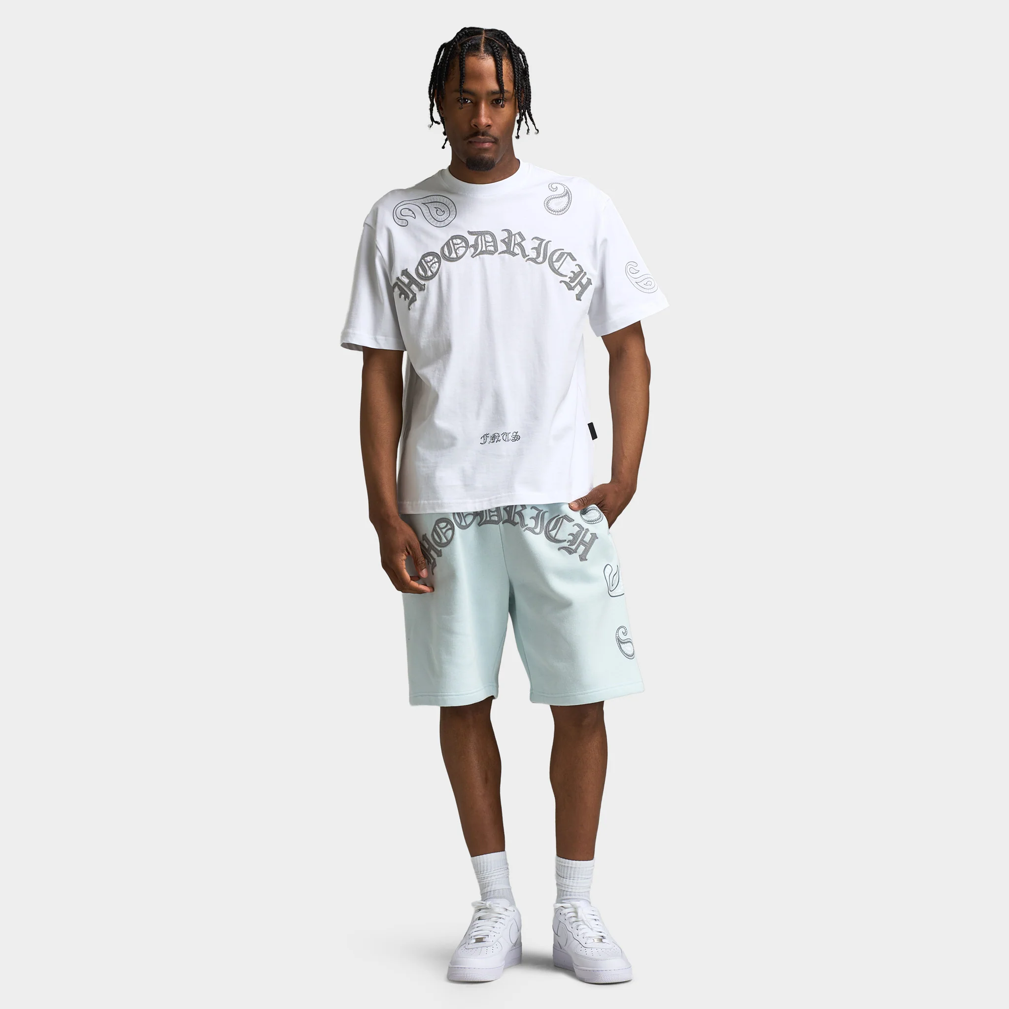 Hoodrich Inkline Oversized T-Shirt / White - Image 5