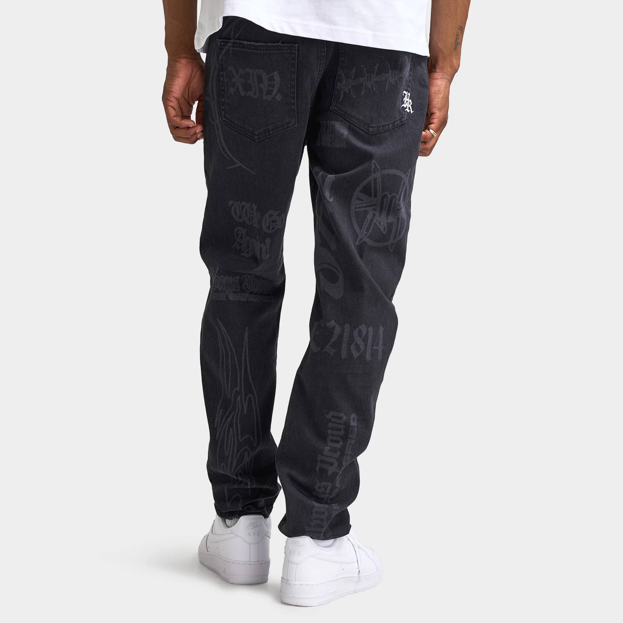 Hoodrich Ironchrome Denim Jeans / Black - Image 2