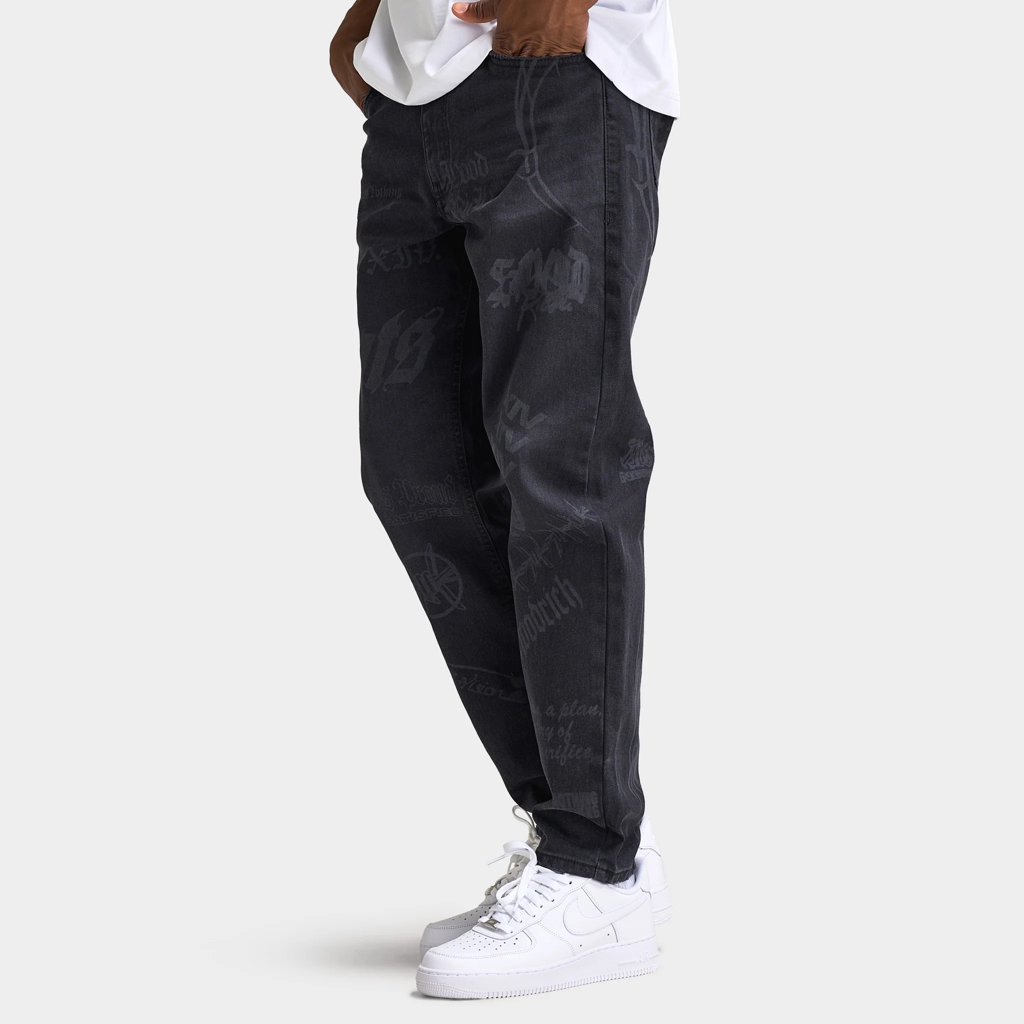 Hoodrich Ironchrome Denim Jeans / Black - Image 3