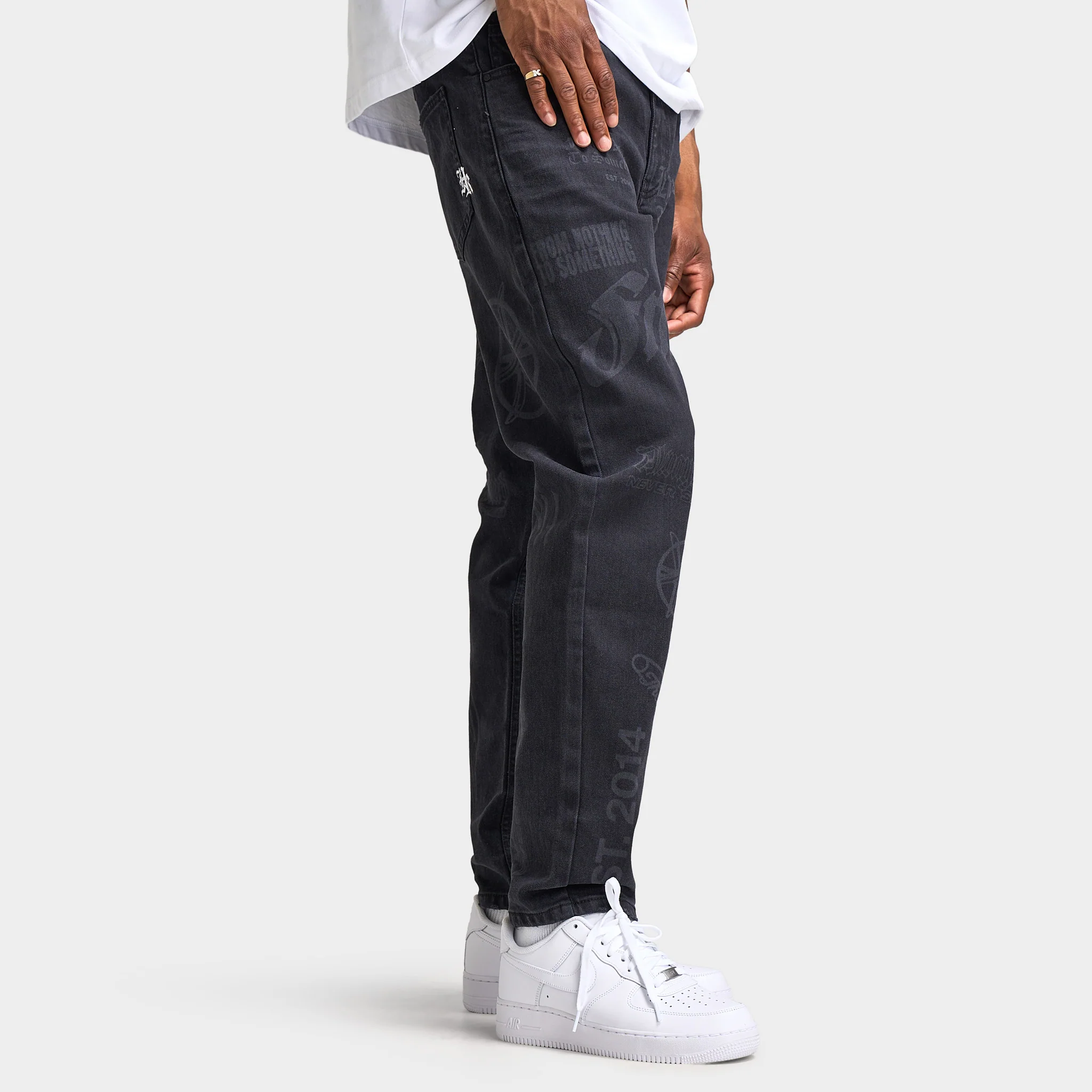 Hoodrich Ironchrome Denim Jeans / Black - Image 4